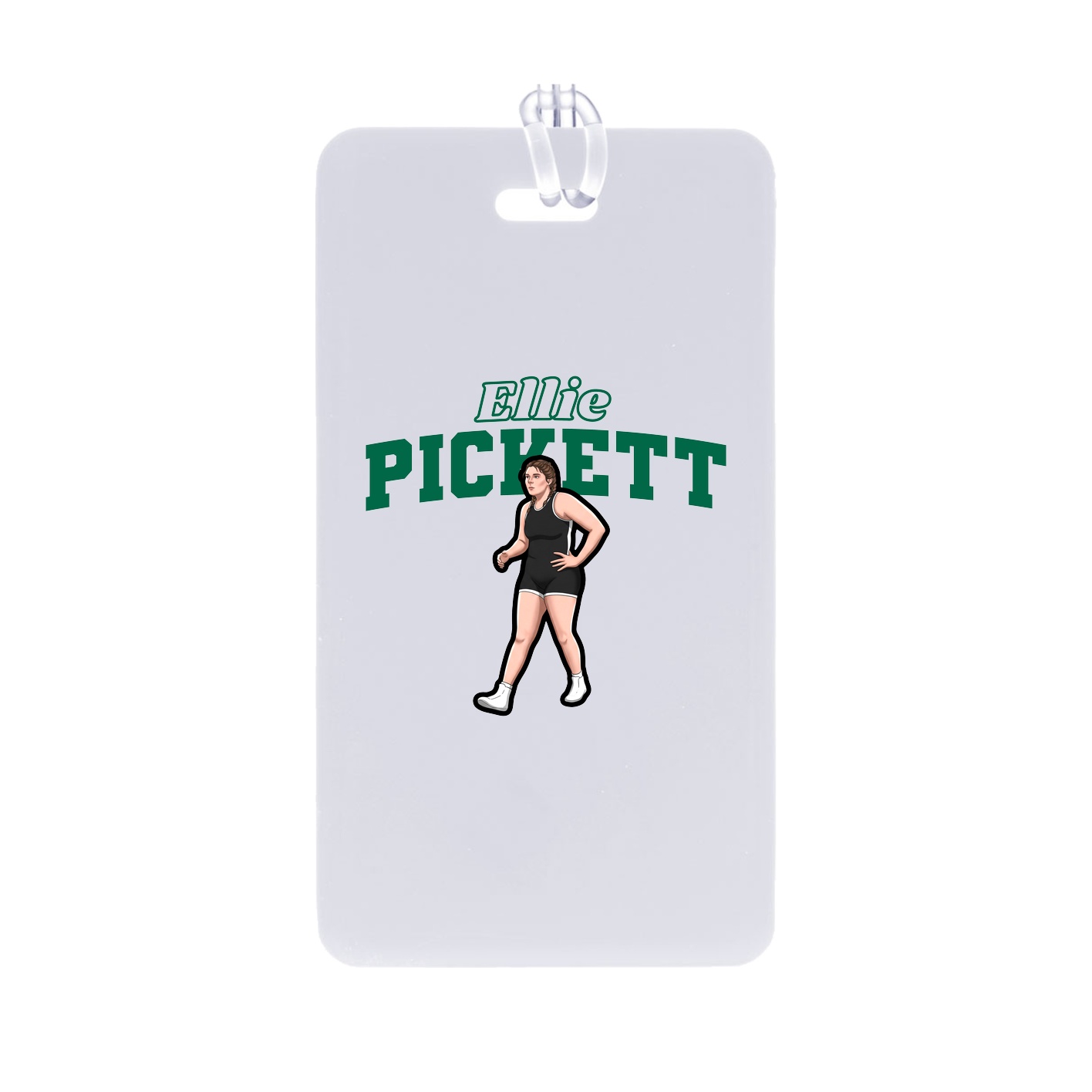 Bag Tag — Name Arch in Classic