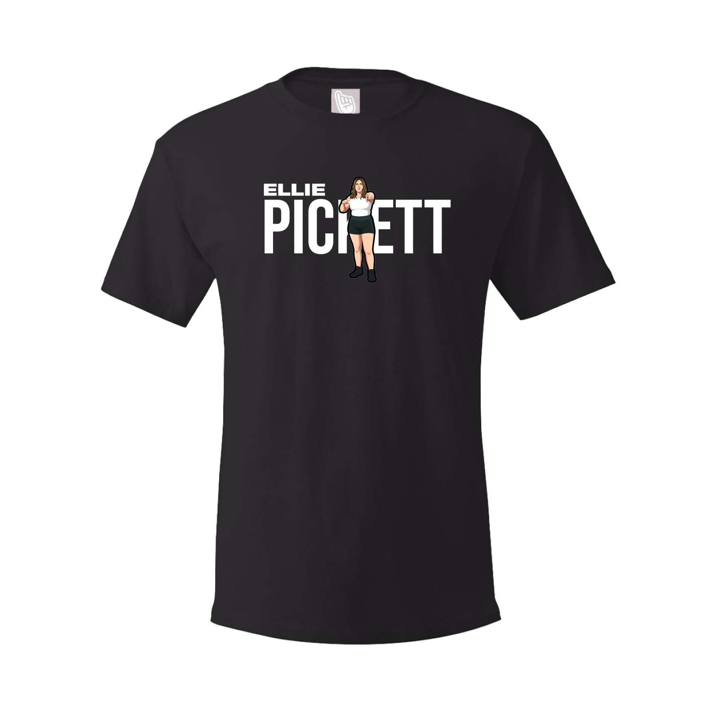 Youth Tee — Player Name in Black