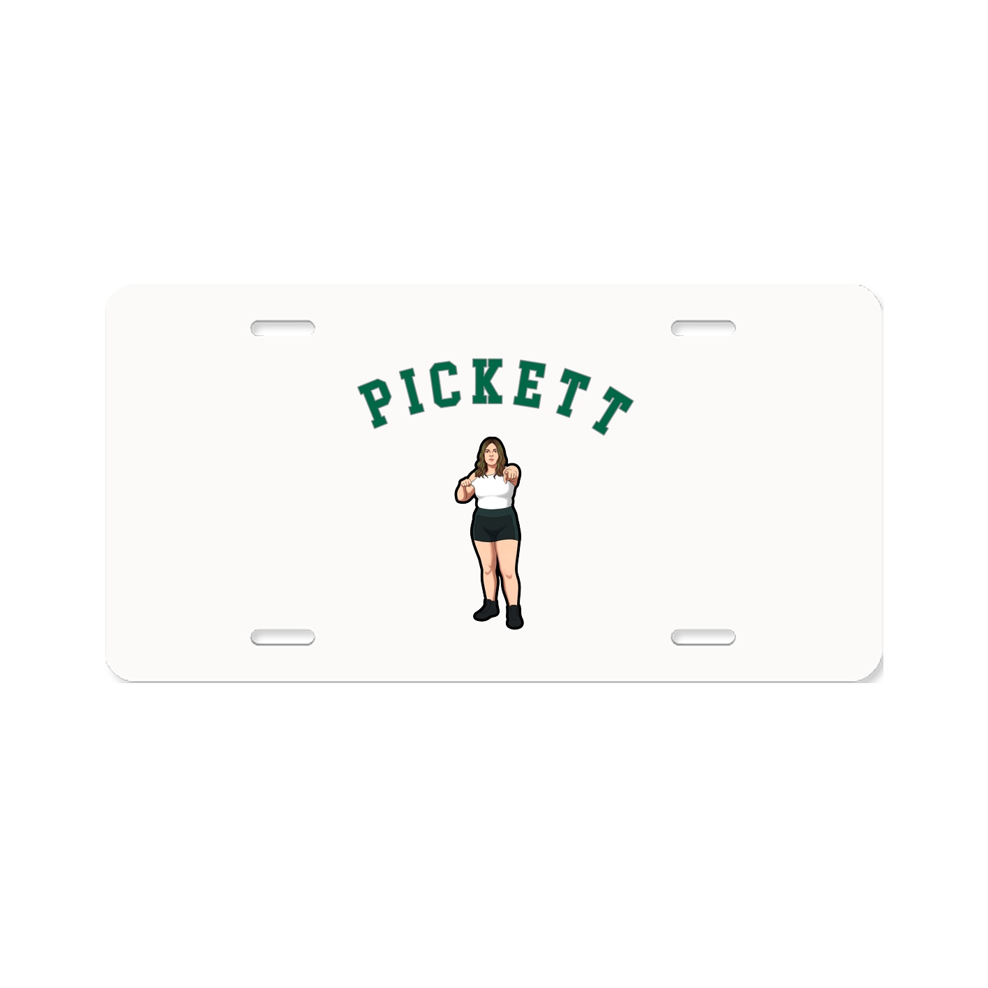 License Plate — Shirsey Arch in Classic