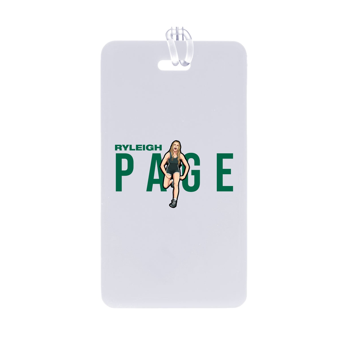 Bag Tag — Player Name in Classic