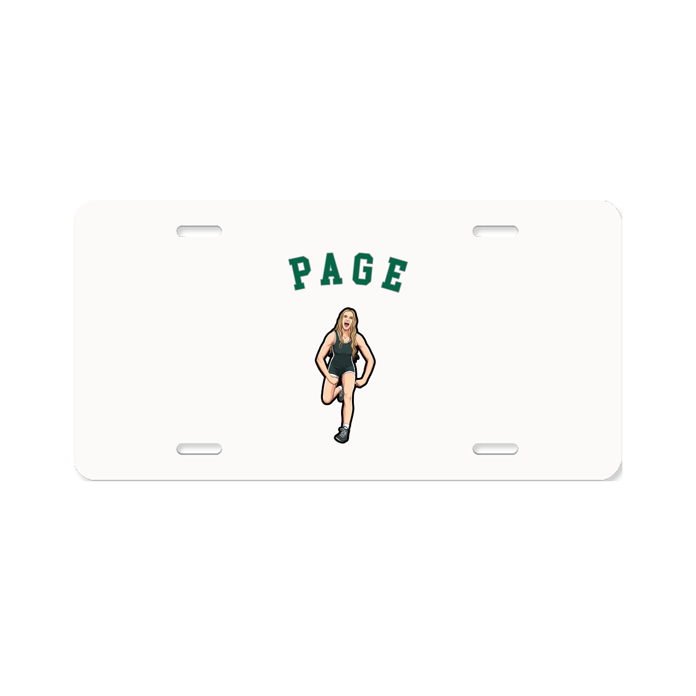 License Plate — Shirsey Arch in Classic