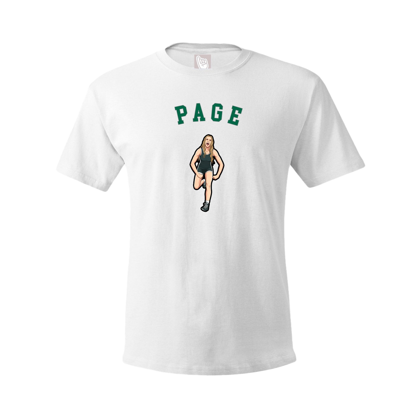 Tee — Shirsey Arch in White