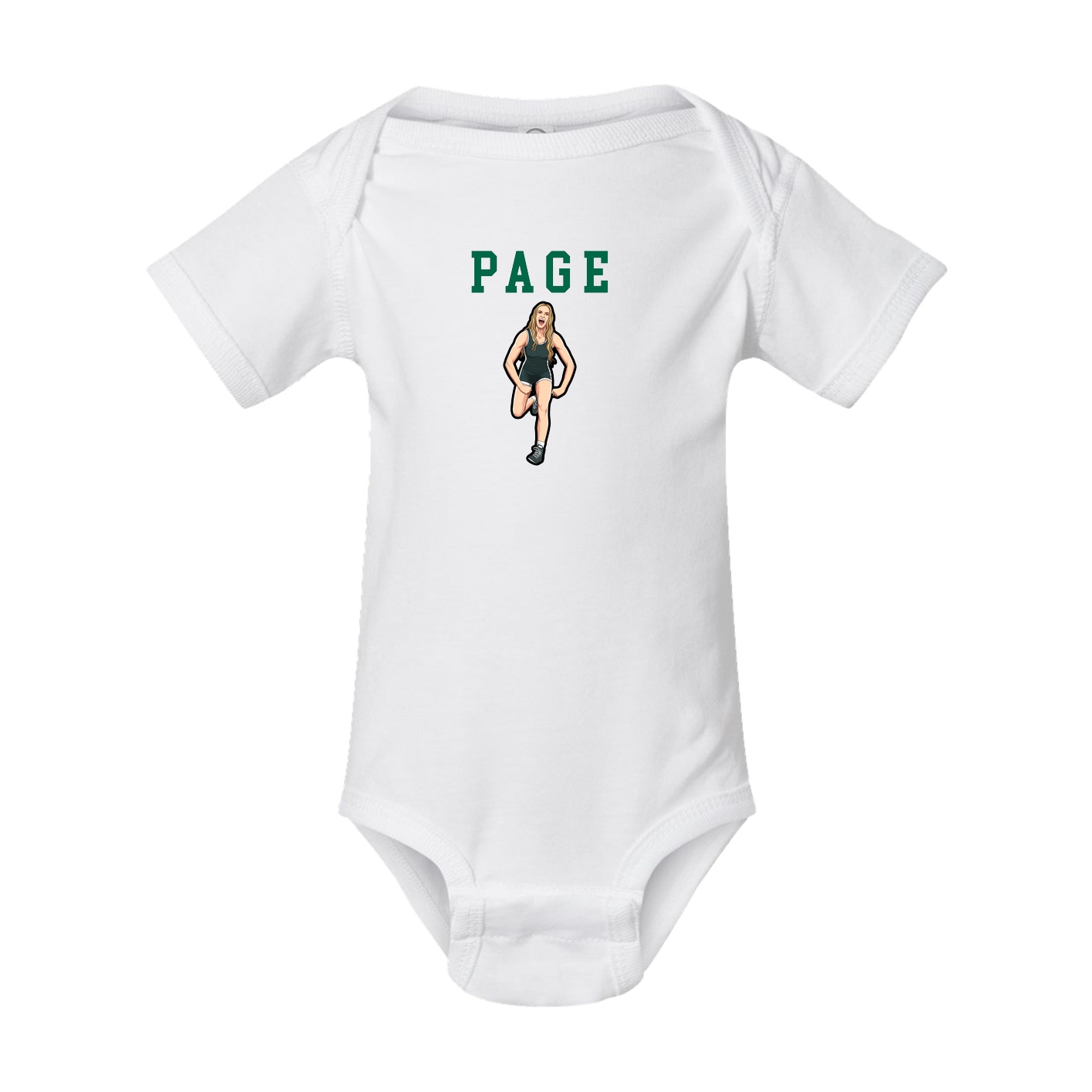 Baby Onesie — Shirsey in White