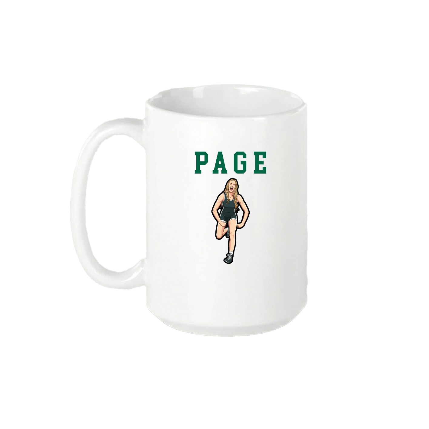 15oz Coffee Mug — Shirsey in White
