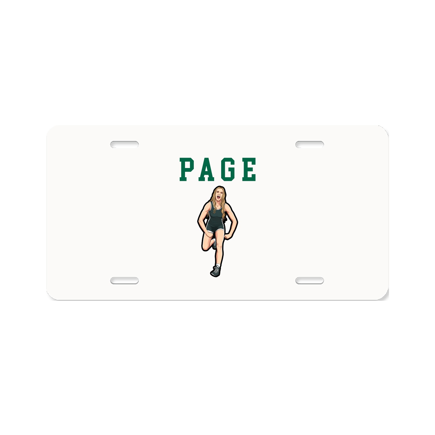 License Plate — Shirsey in Classic