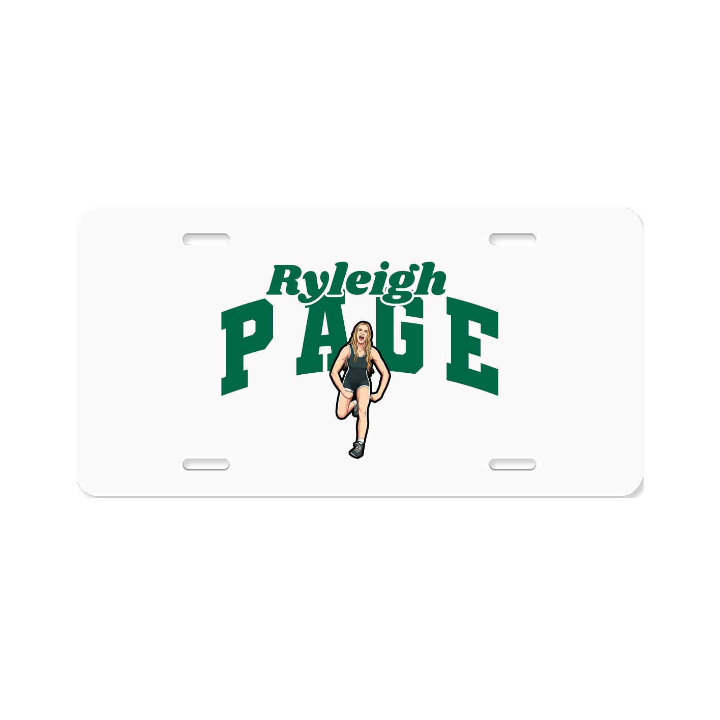 License Plate — Signature Arch in Classic