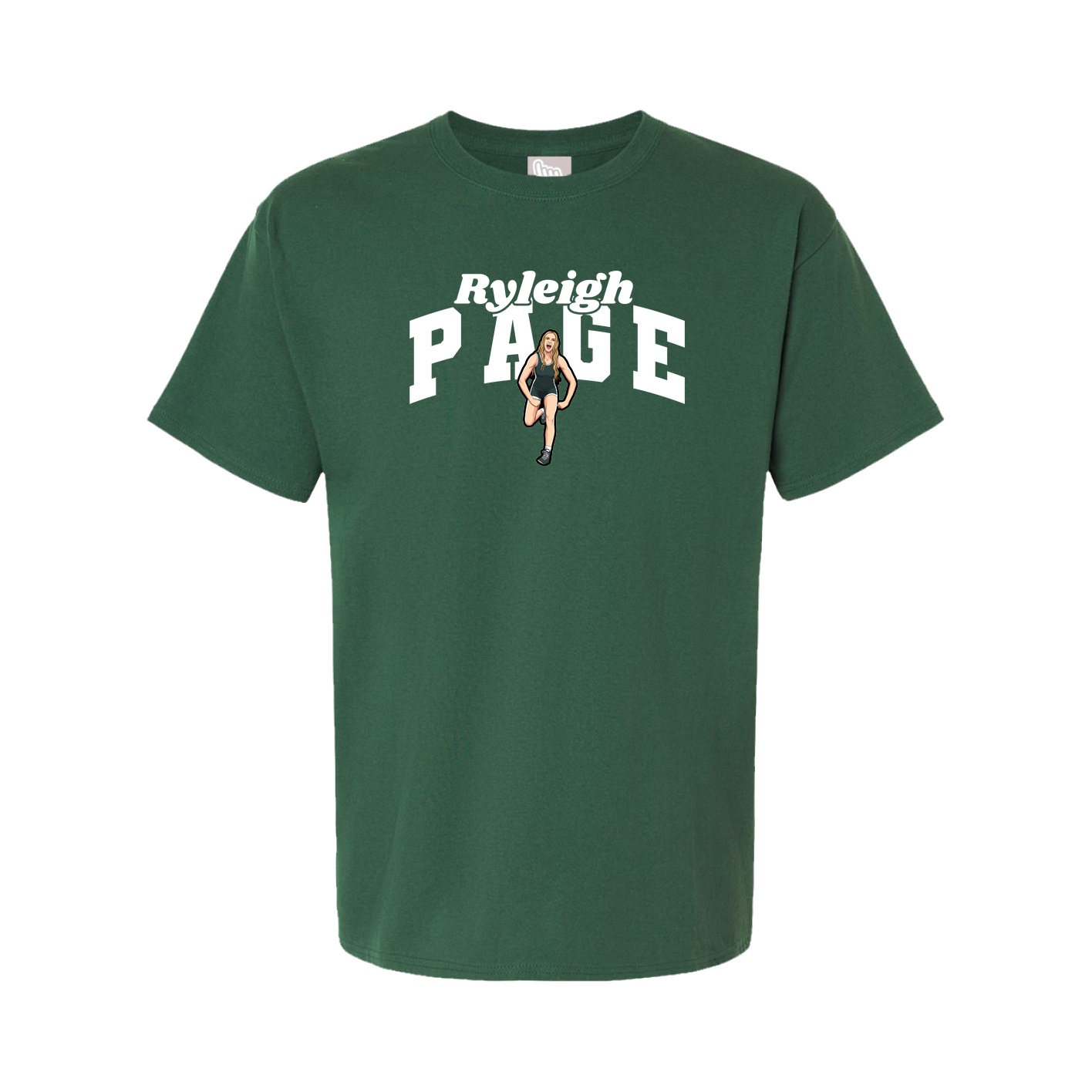 Tee — Signature Arch in Green
