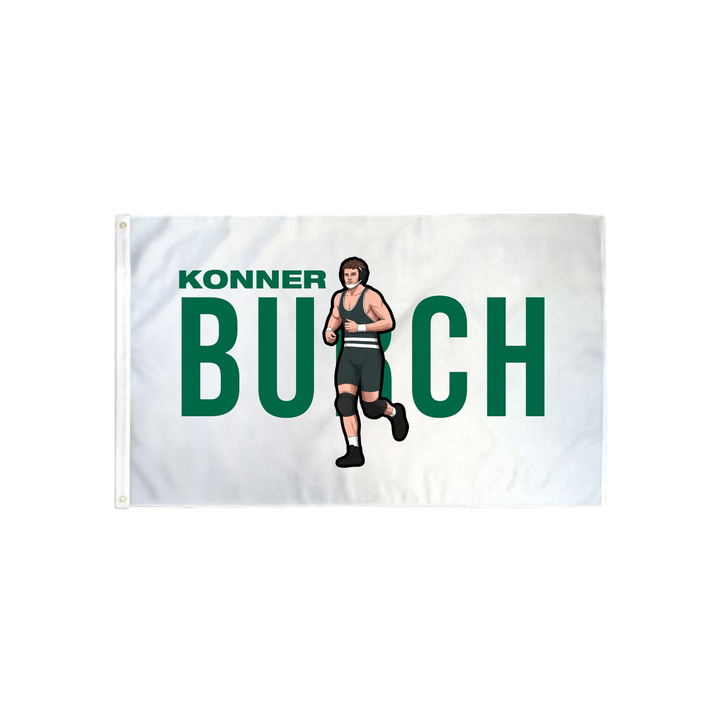 3x5 Flag — Player Name in Classic