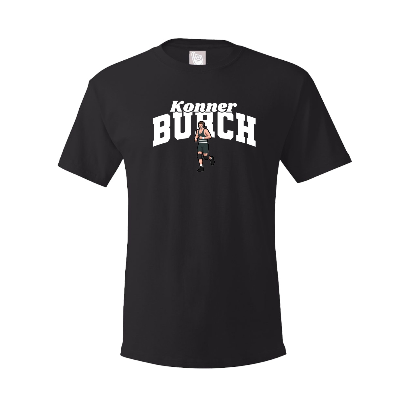 Tee — Signature Arch in Black