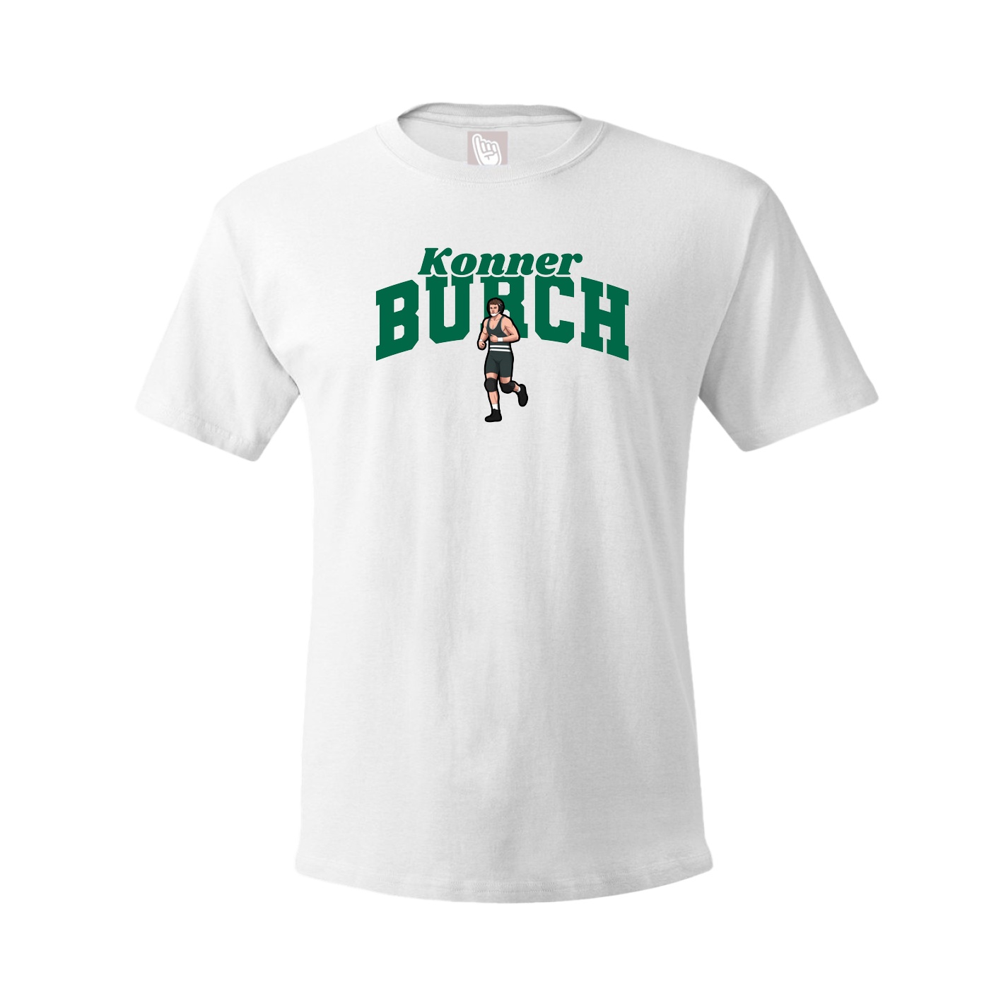 Youth Tee — Signature Arch in White