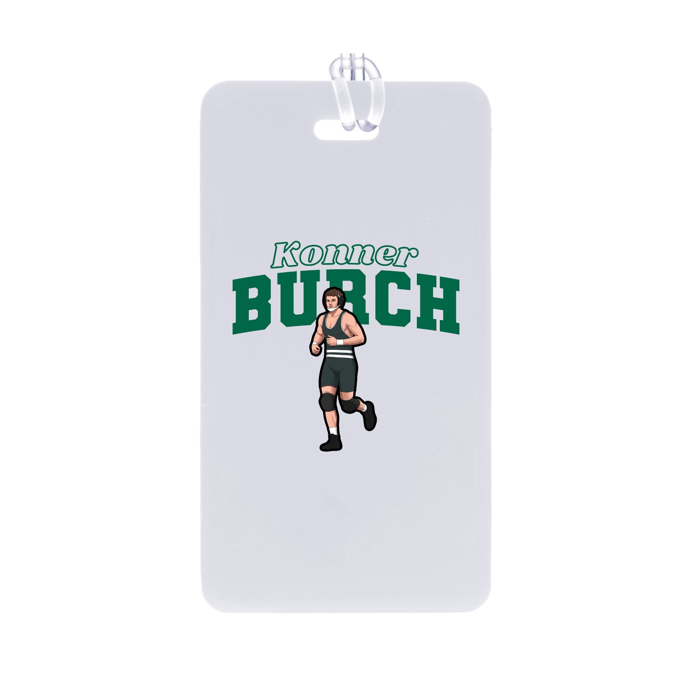 Bag Tag — Name Arch in Classic