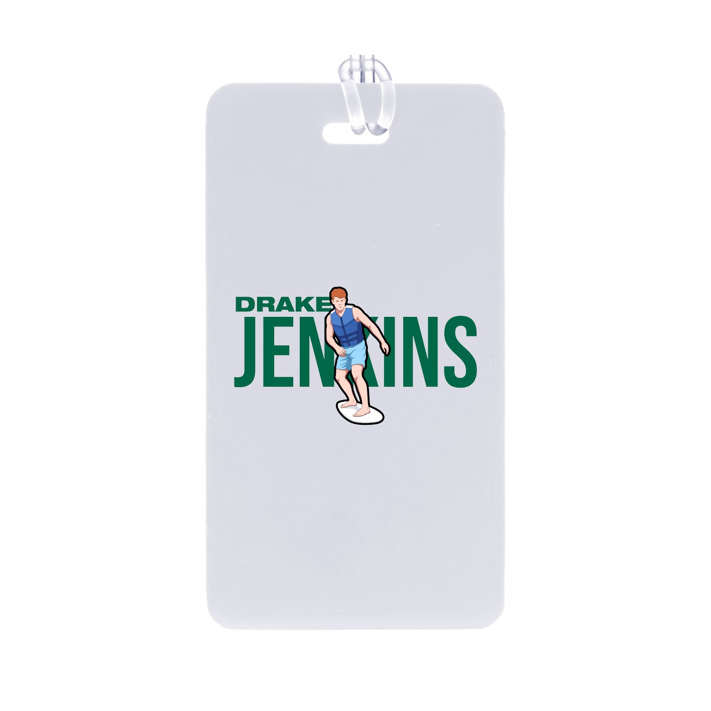 Bag Tag — Player Name in Classic