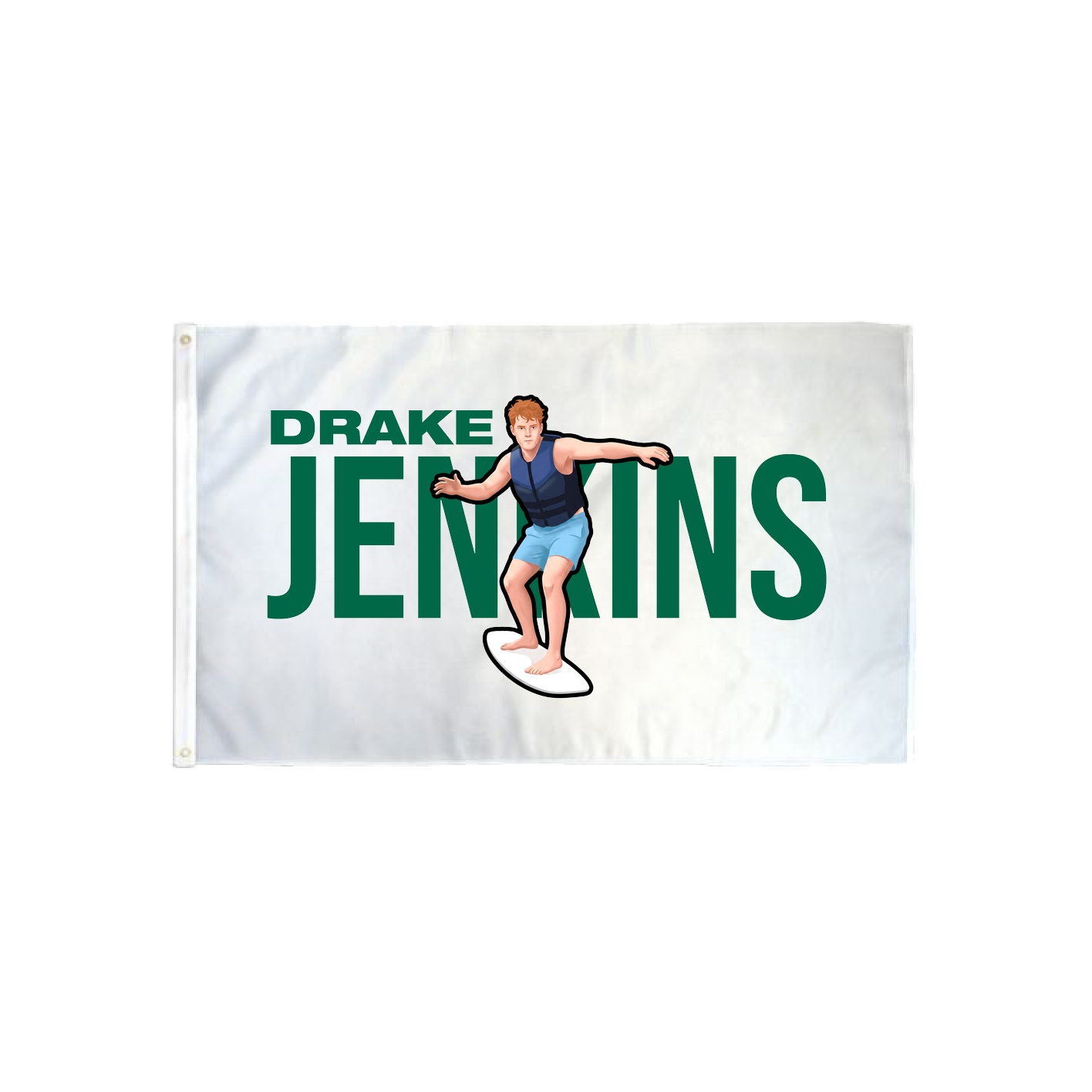 3x5 Flag — Player Name in Classic
