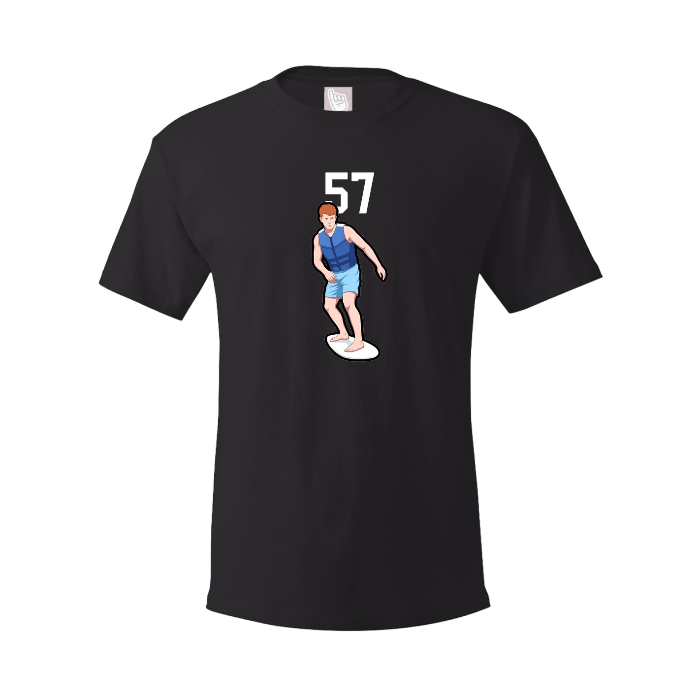 Tee — Number Top in Black