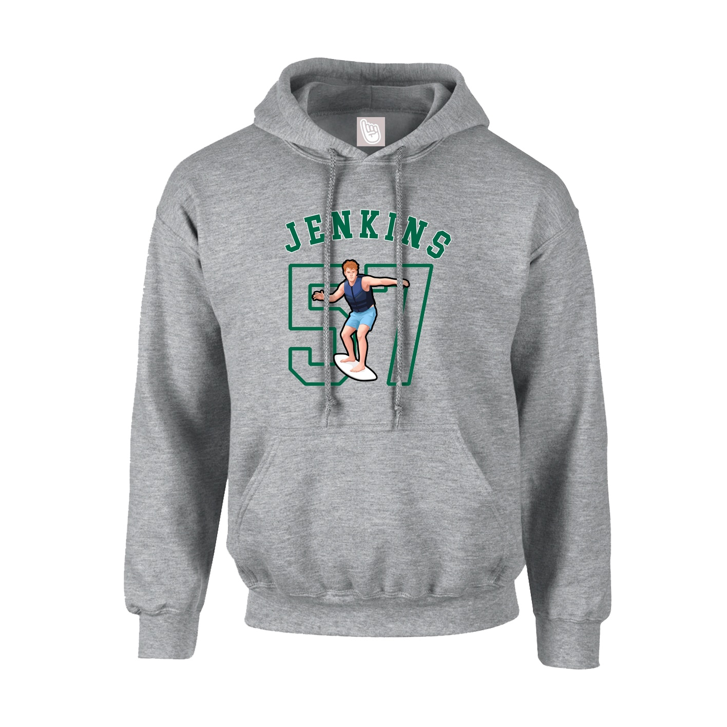 Hoodie — Shirsey Arch in Grey