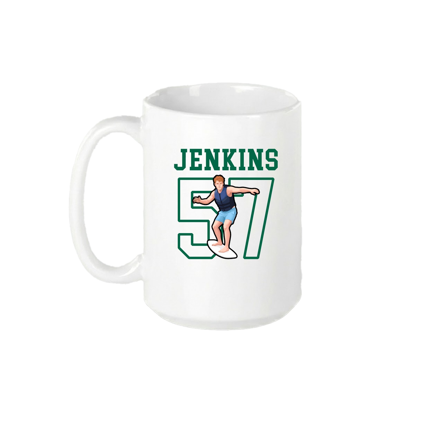 15oz Coffee Mug — Shirsey in White