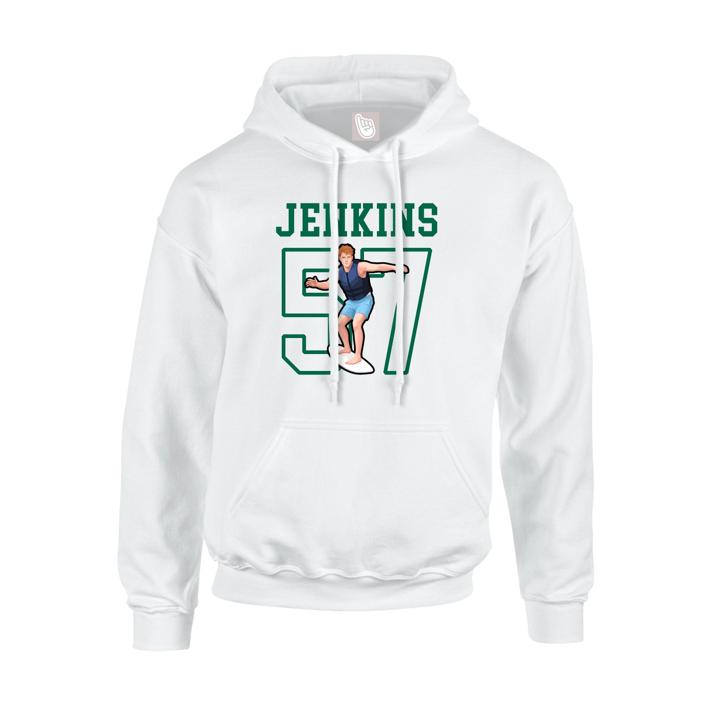 Youth Hoodie — Shirsey in White