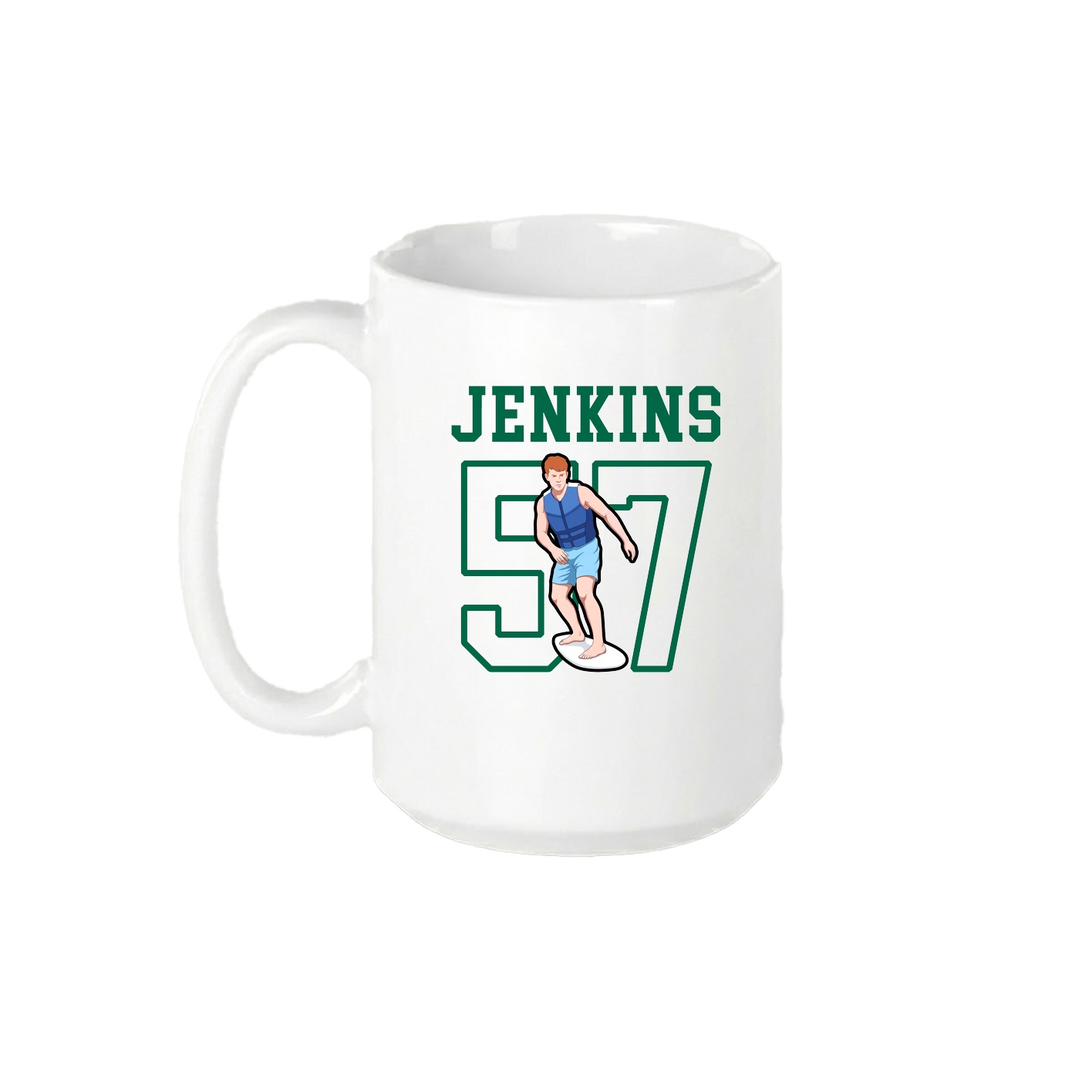 15oz Coffee Mug — Shirsey in White