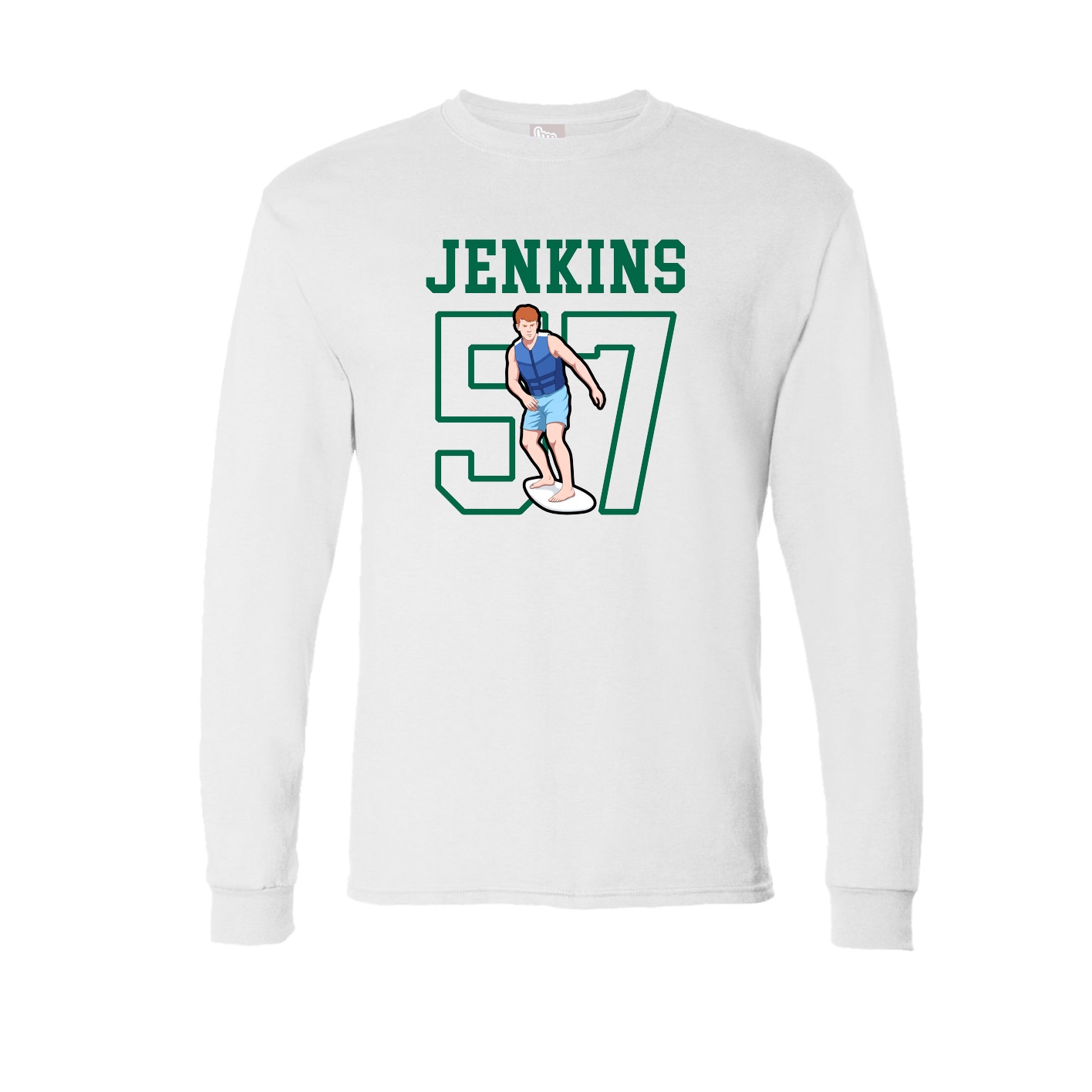 Long Sleeve Tee — Shirsey in White