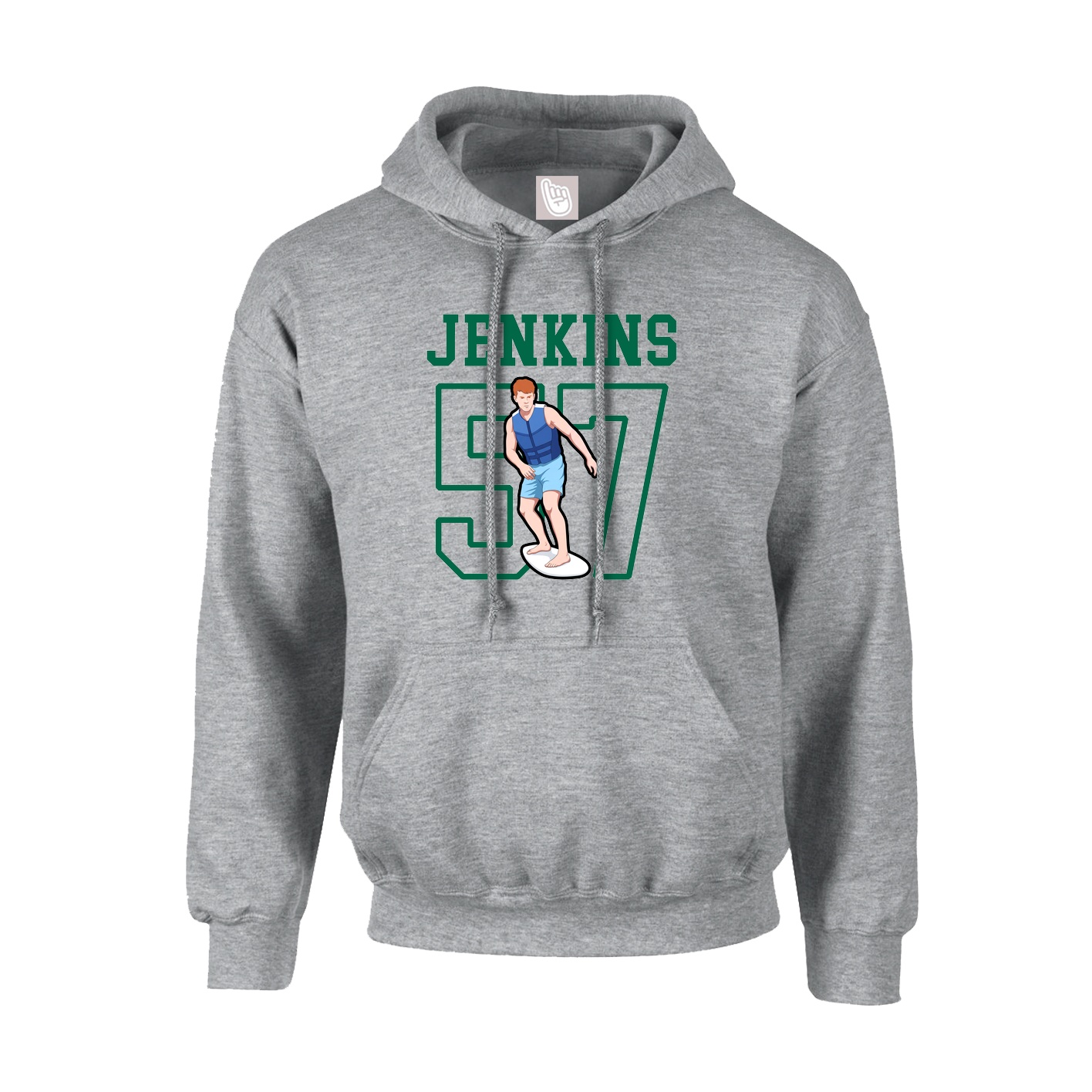 Hoodie — Shirsey in Grey