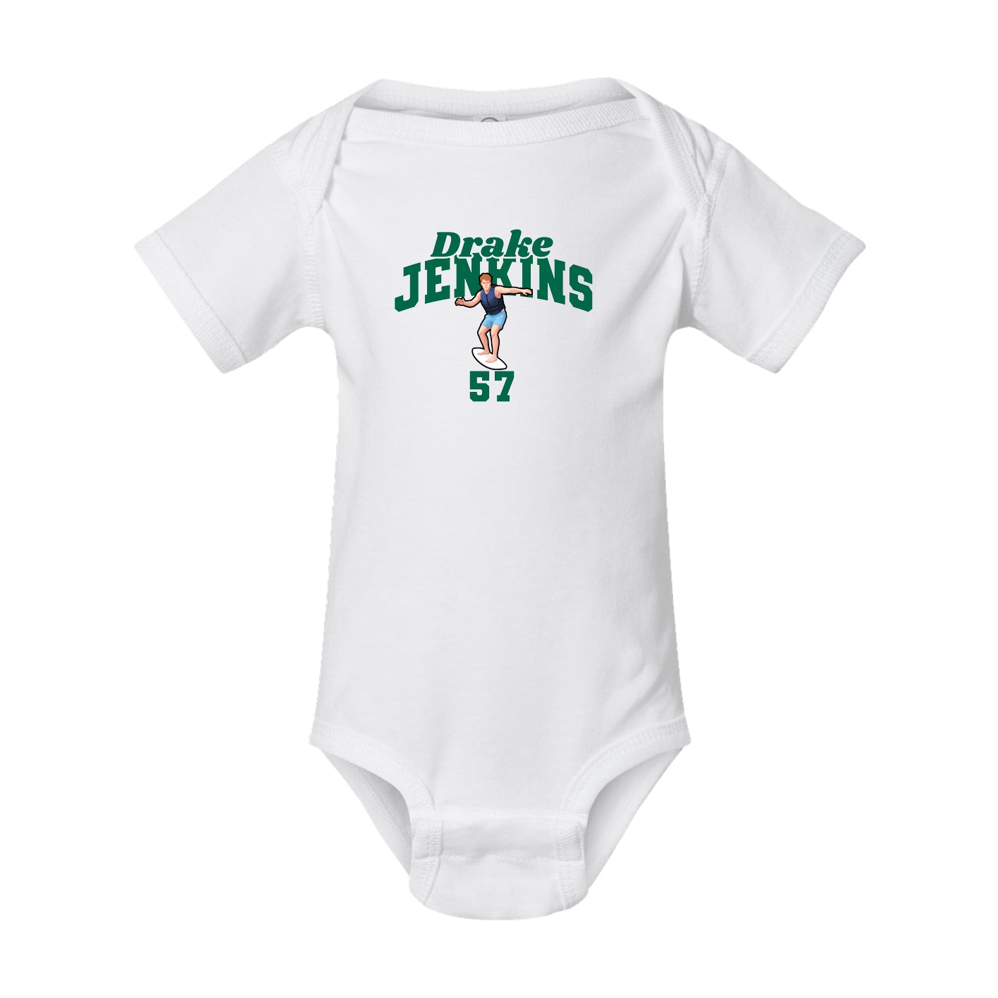 Baby Onesie — Signature Arch in White