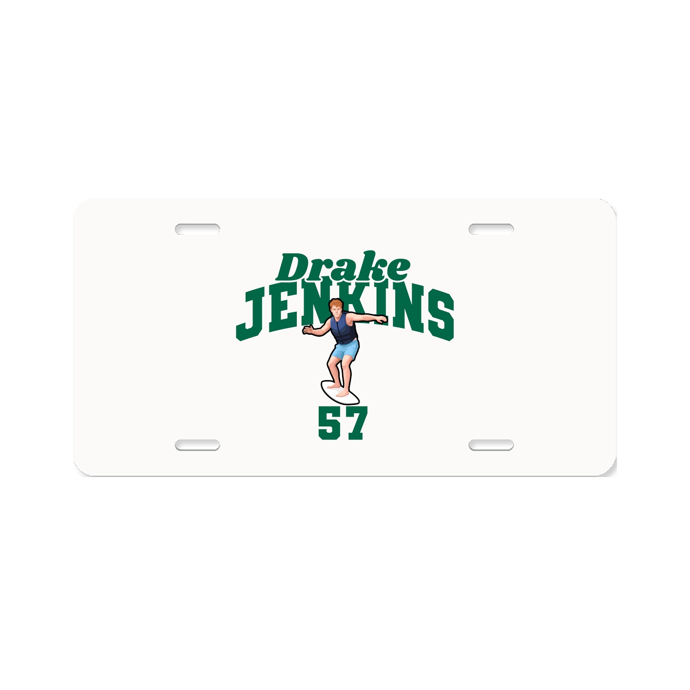 License Plate — Signature Arch in Classic