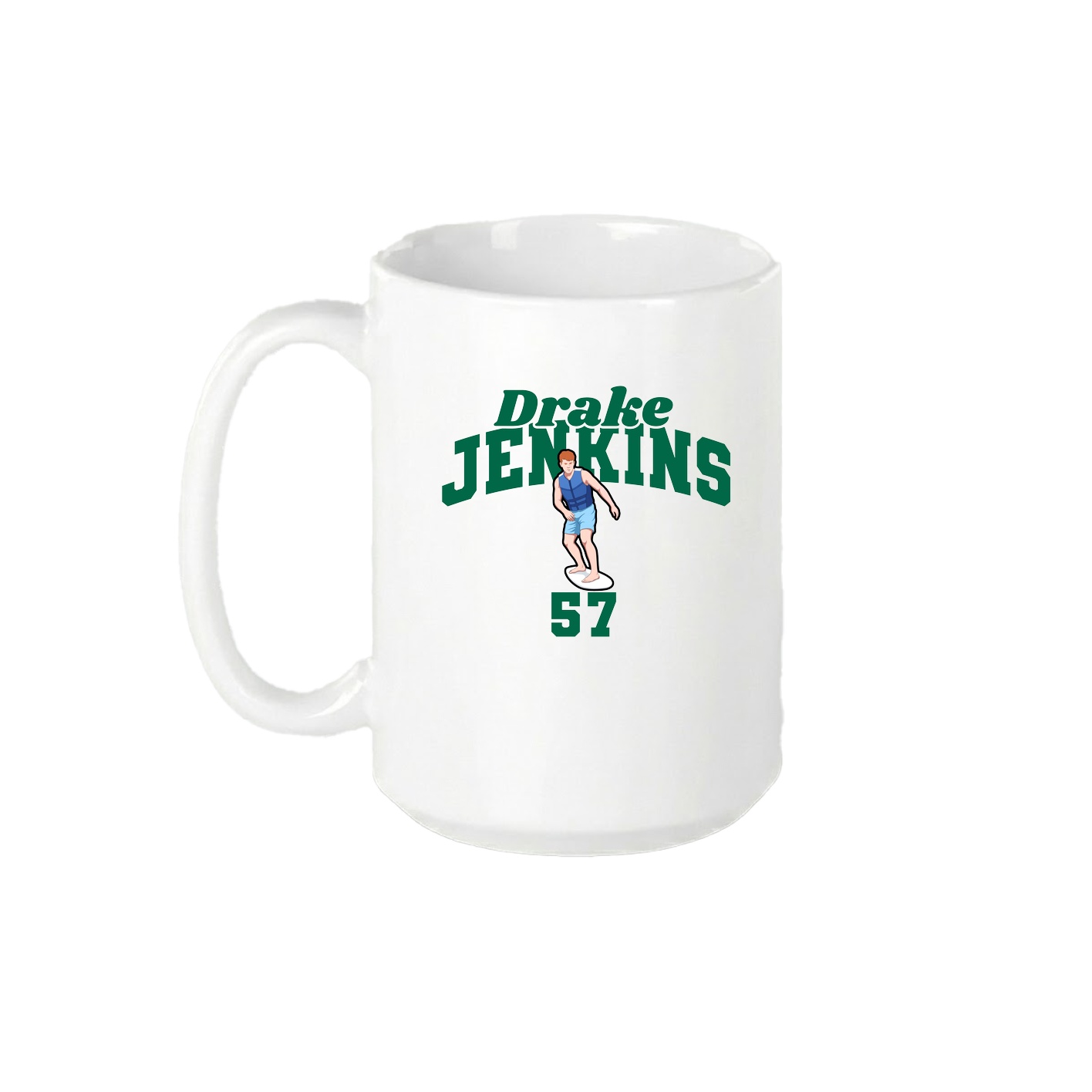 15oz Coffee Mug — Signature Arch in White