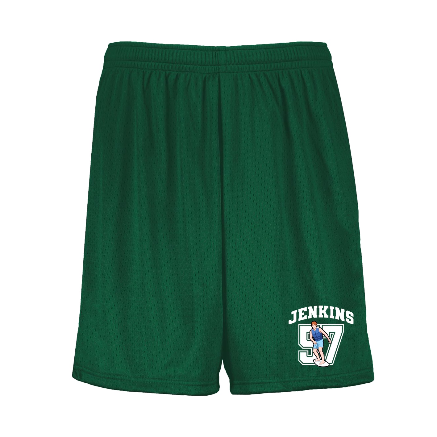 Shorts — Number in Green