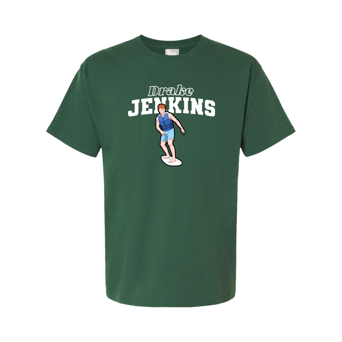 Tee — Name Arch in Green