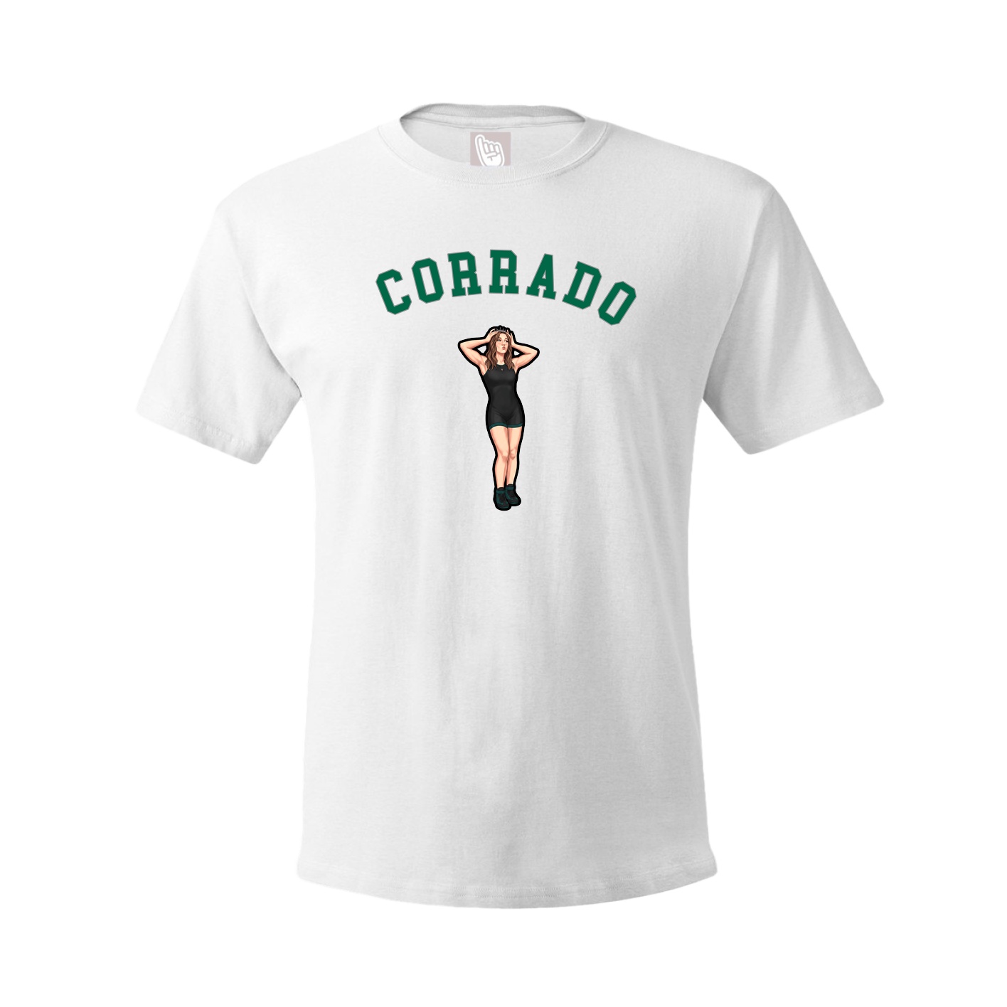 Tee — Shirsey Arch in White