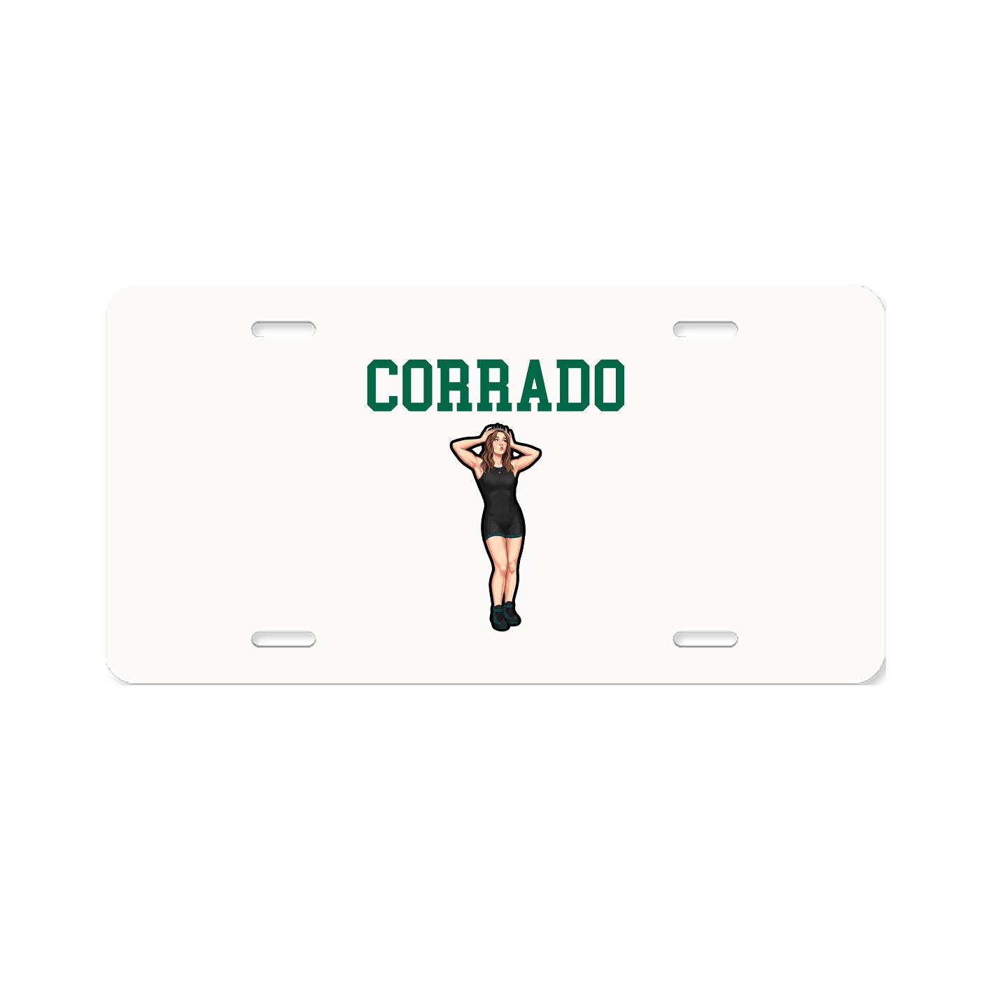 License Plate — Shirsey in Classic