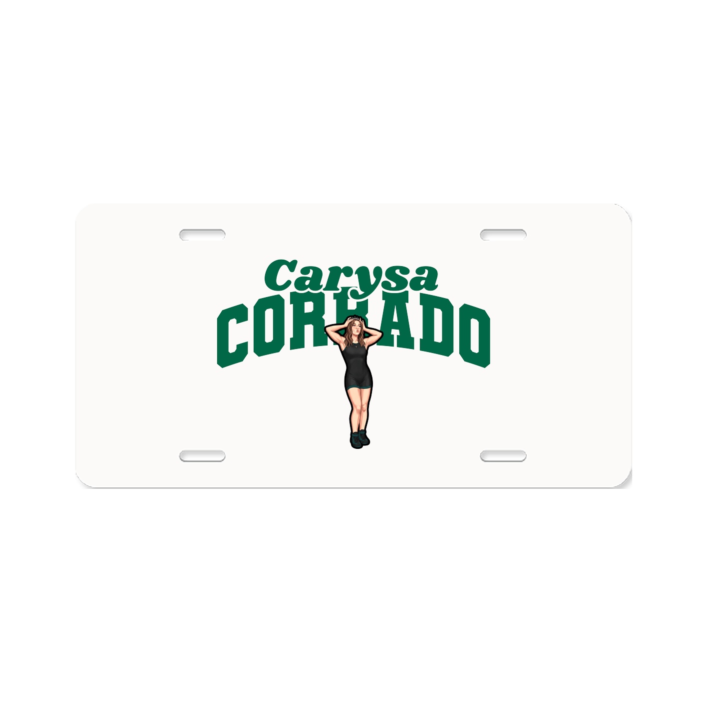 License Plate — Signature Arch in Classic