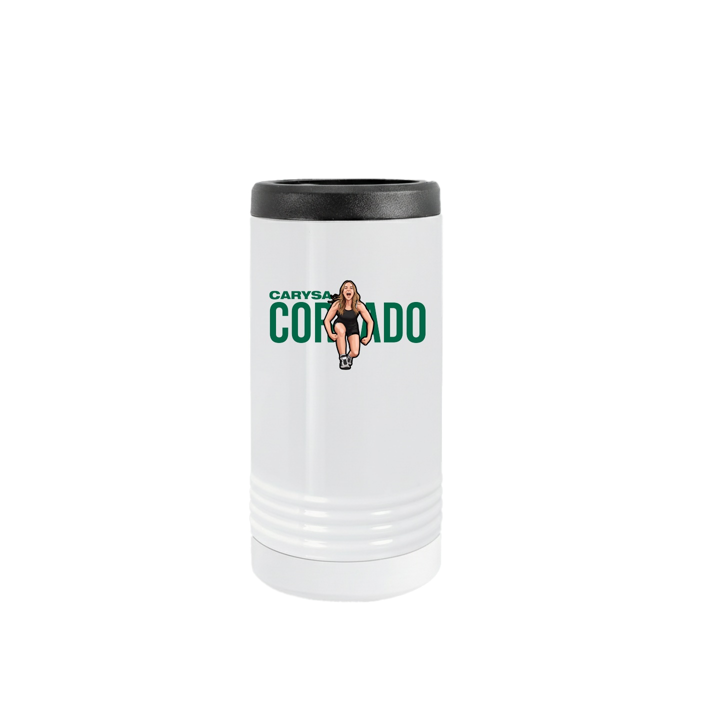 Slim Beverage Holder — Player Name in White