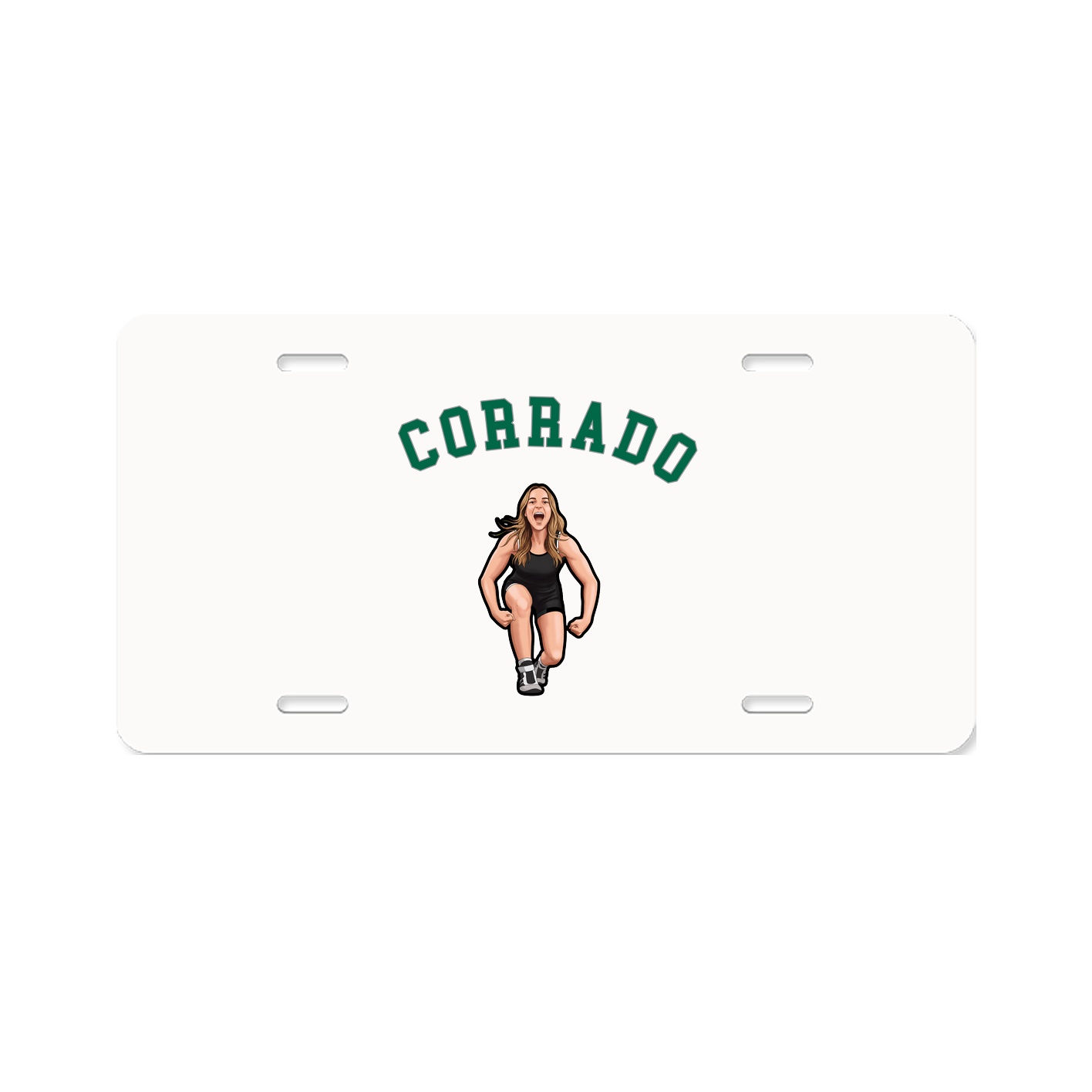 License Plate — Shirsey Arch in Classic