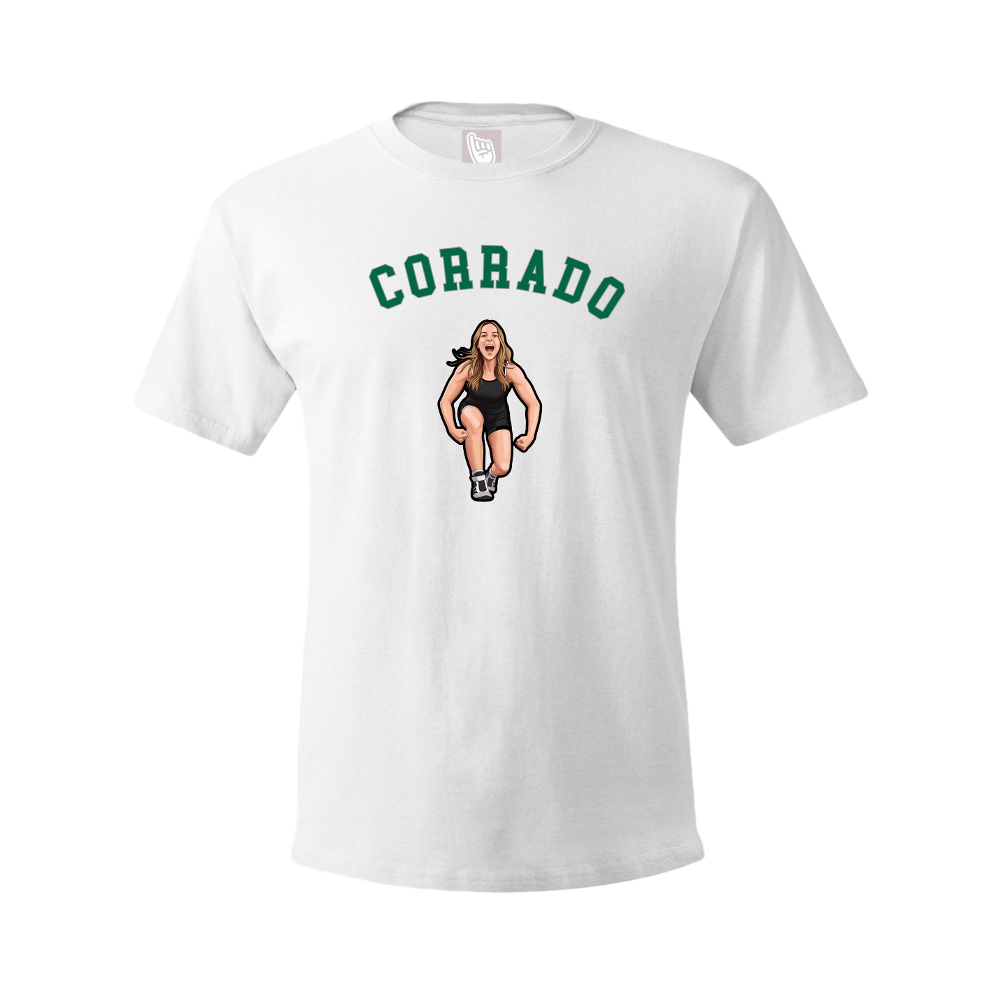 Youth Tee — Shirsey Arch in White
