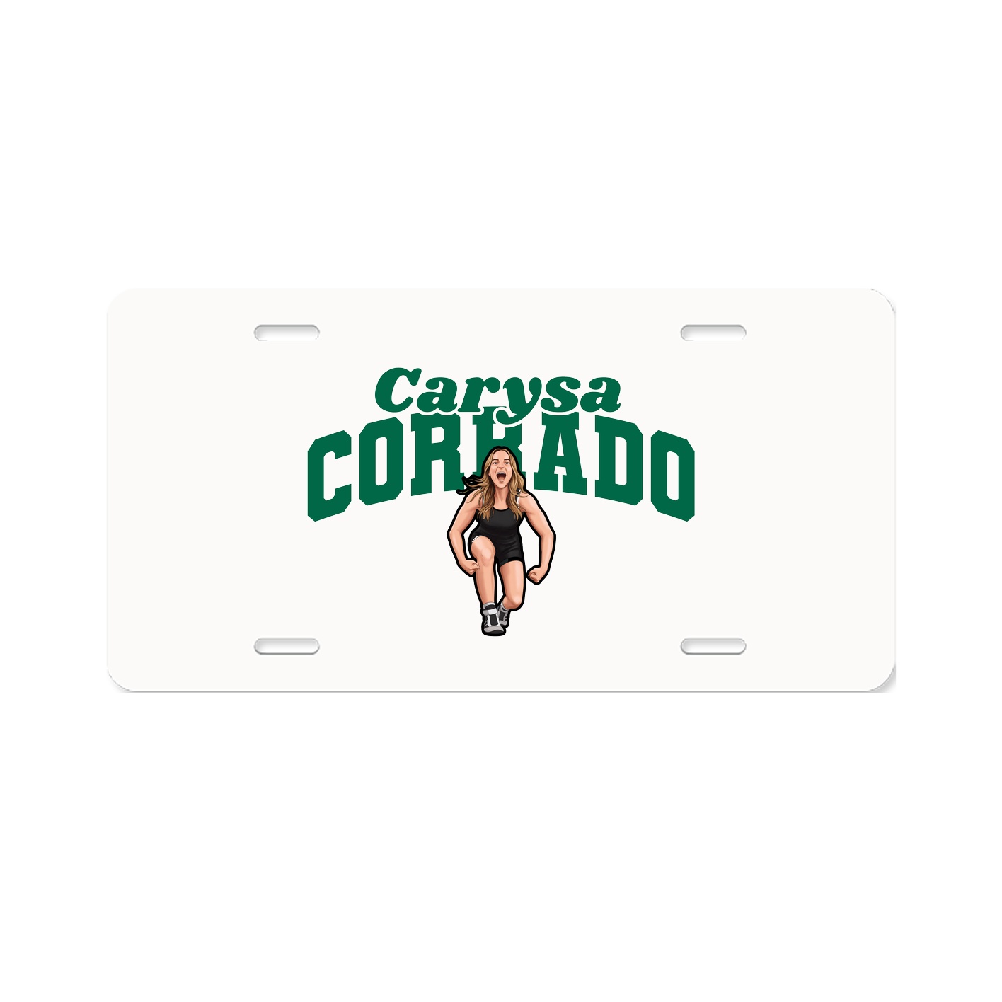 License Plate — Signature Arch in Classic