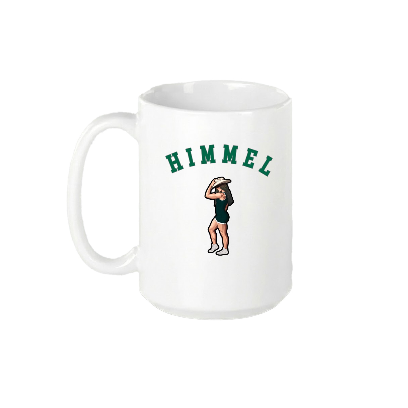 15oz Coffee Mug — Shirsey Arch in White
