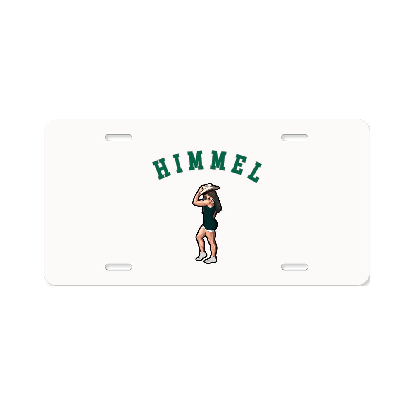 License Plate — Shirsey Arch in Classic