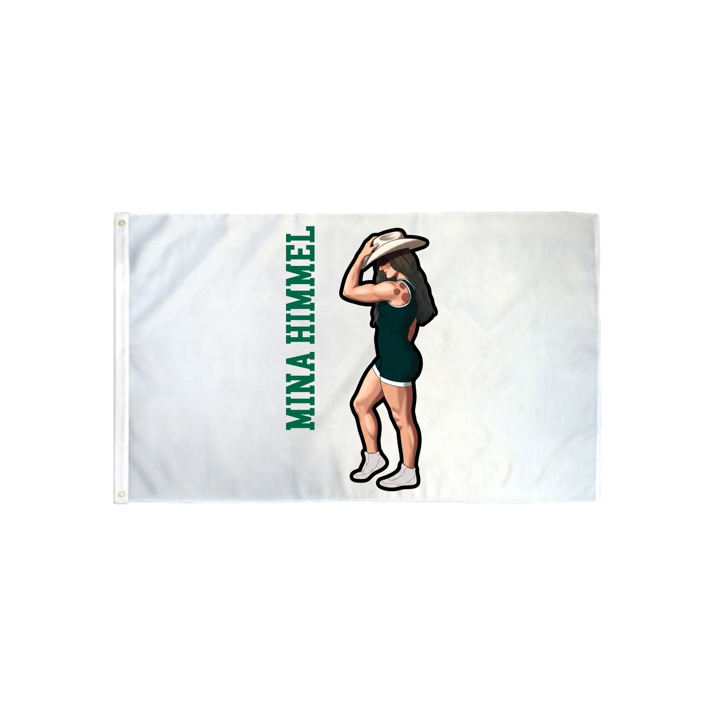 3x5 Flag — Name Vertical in Classic