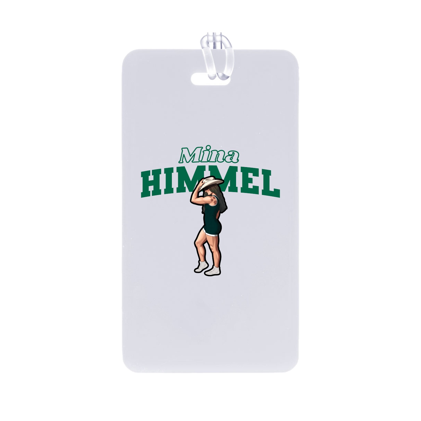Bag Tag — Name Arch in Classic