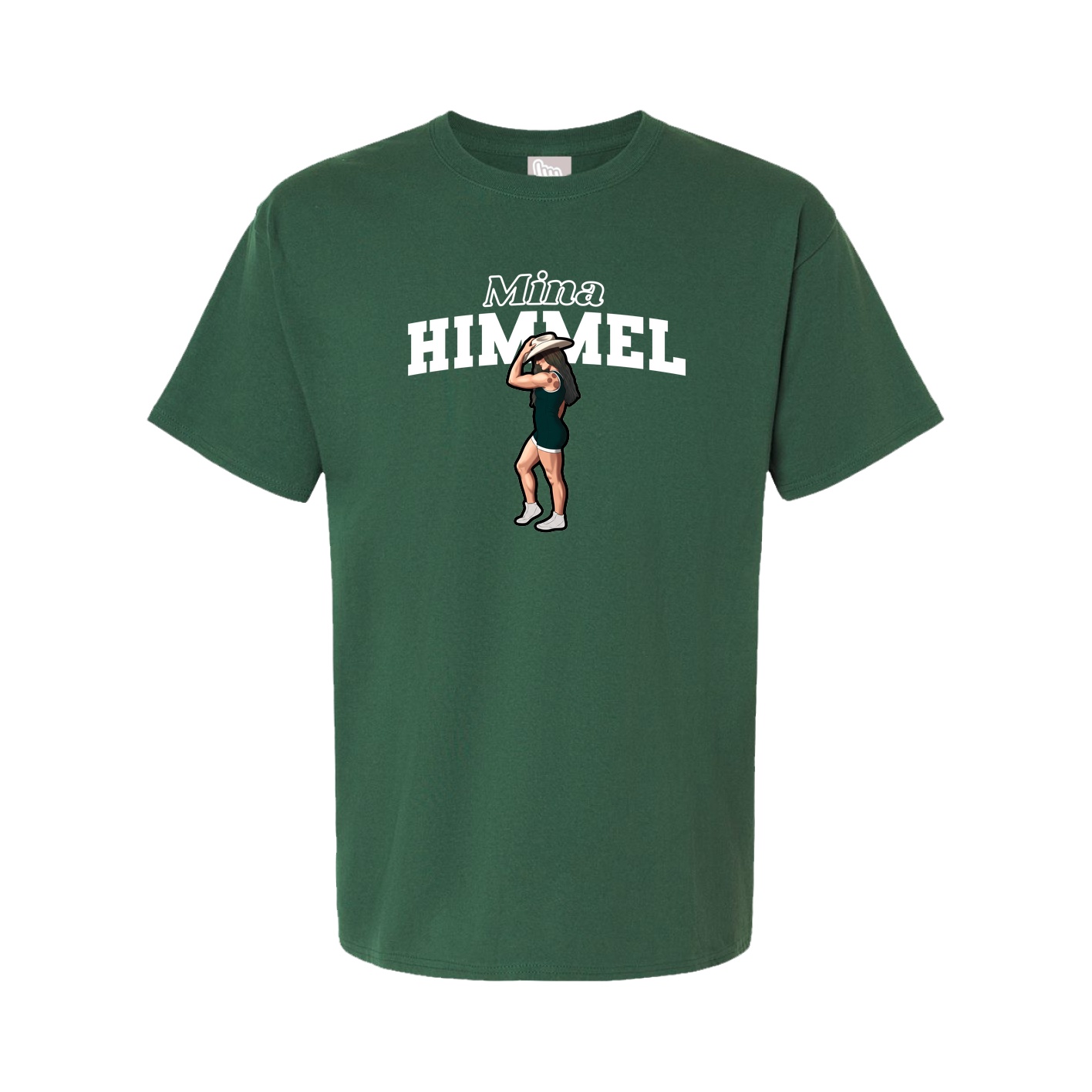 Tee — Name Arch in Green