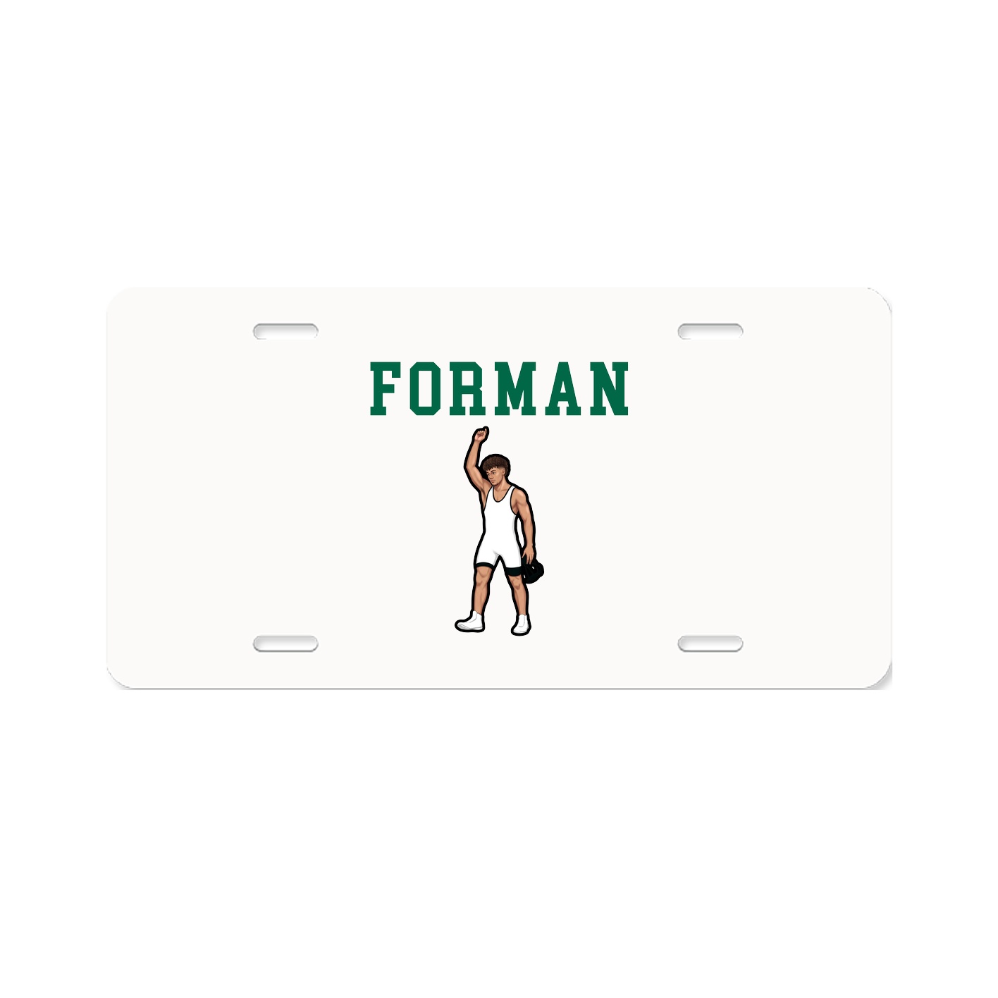License Plate — Shirsey in Classic