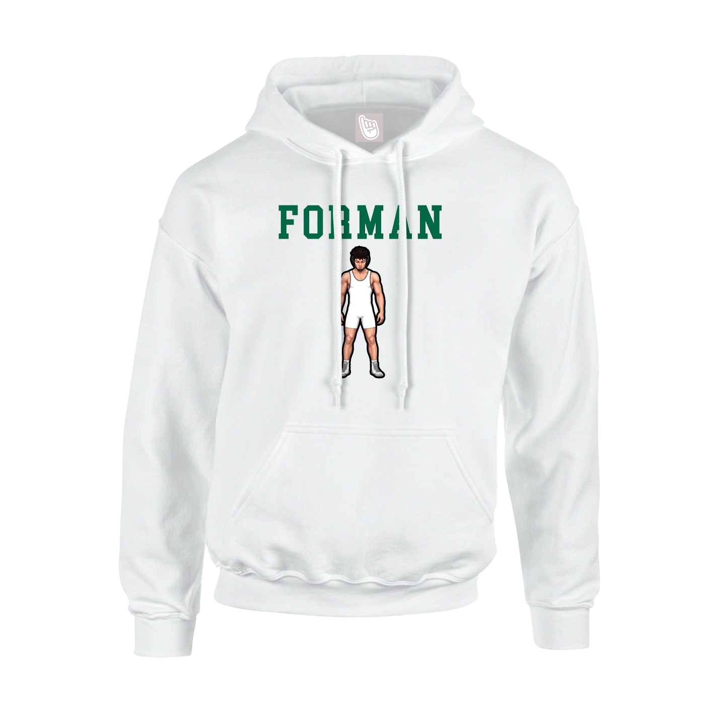 Youth Hoodie — Shirsey in White