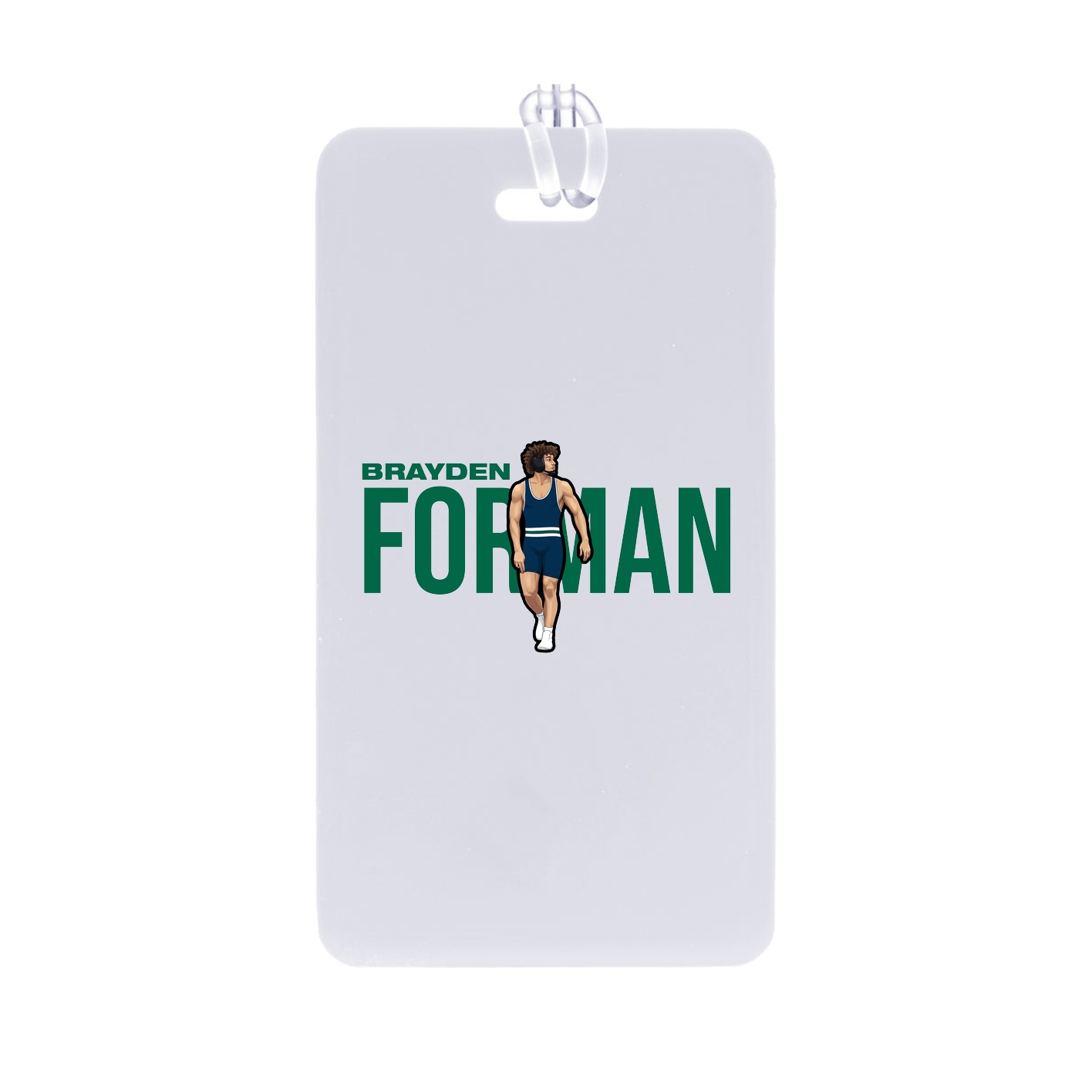Bag Tag — Player Name in Classic