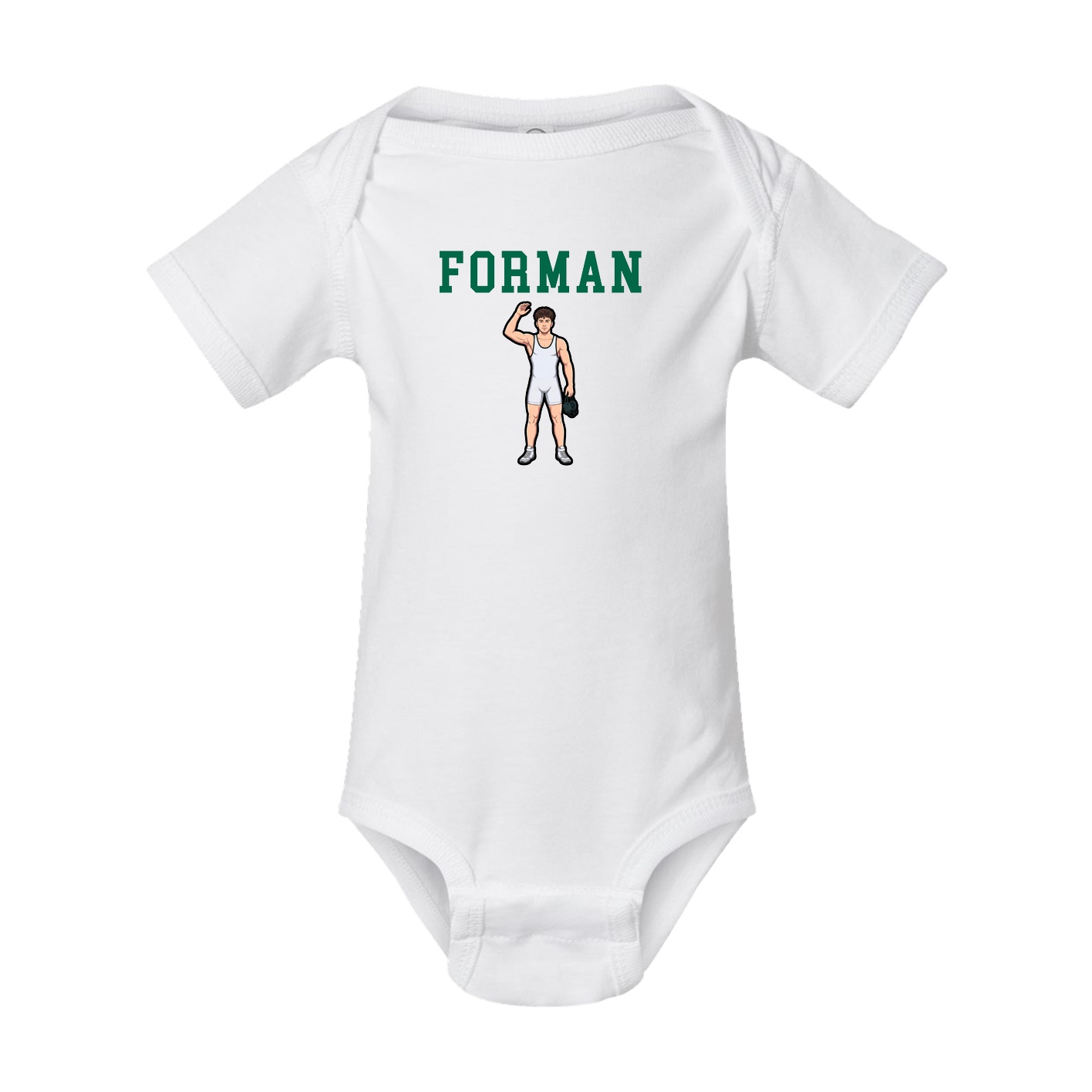 Baby Onesie — Shirsey in White