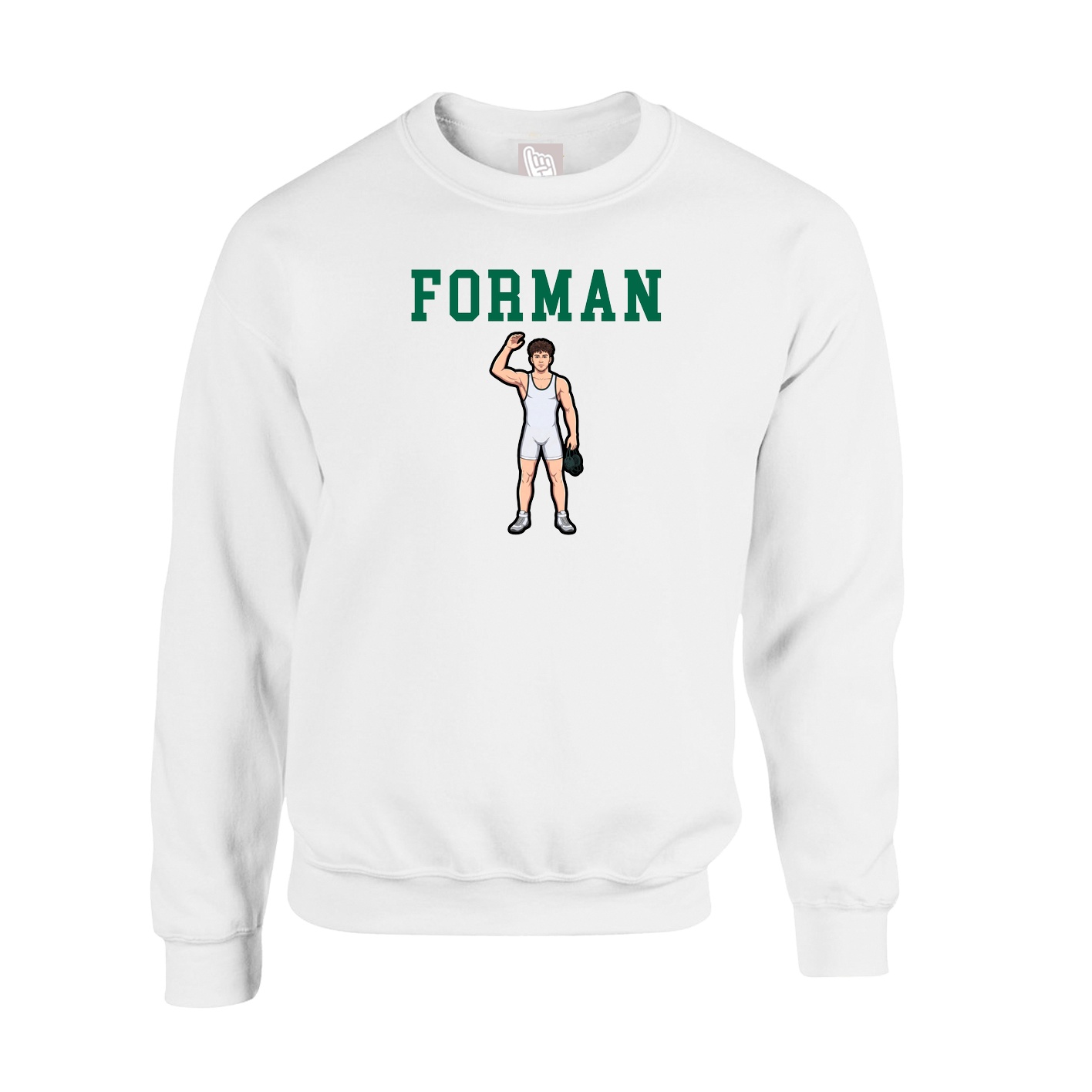 Fleece Crew — Shirsey in White