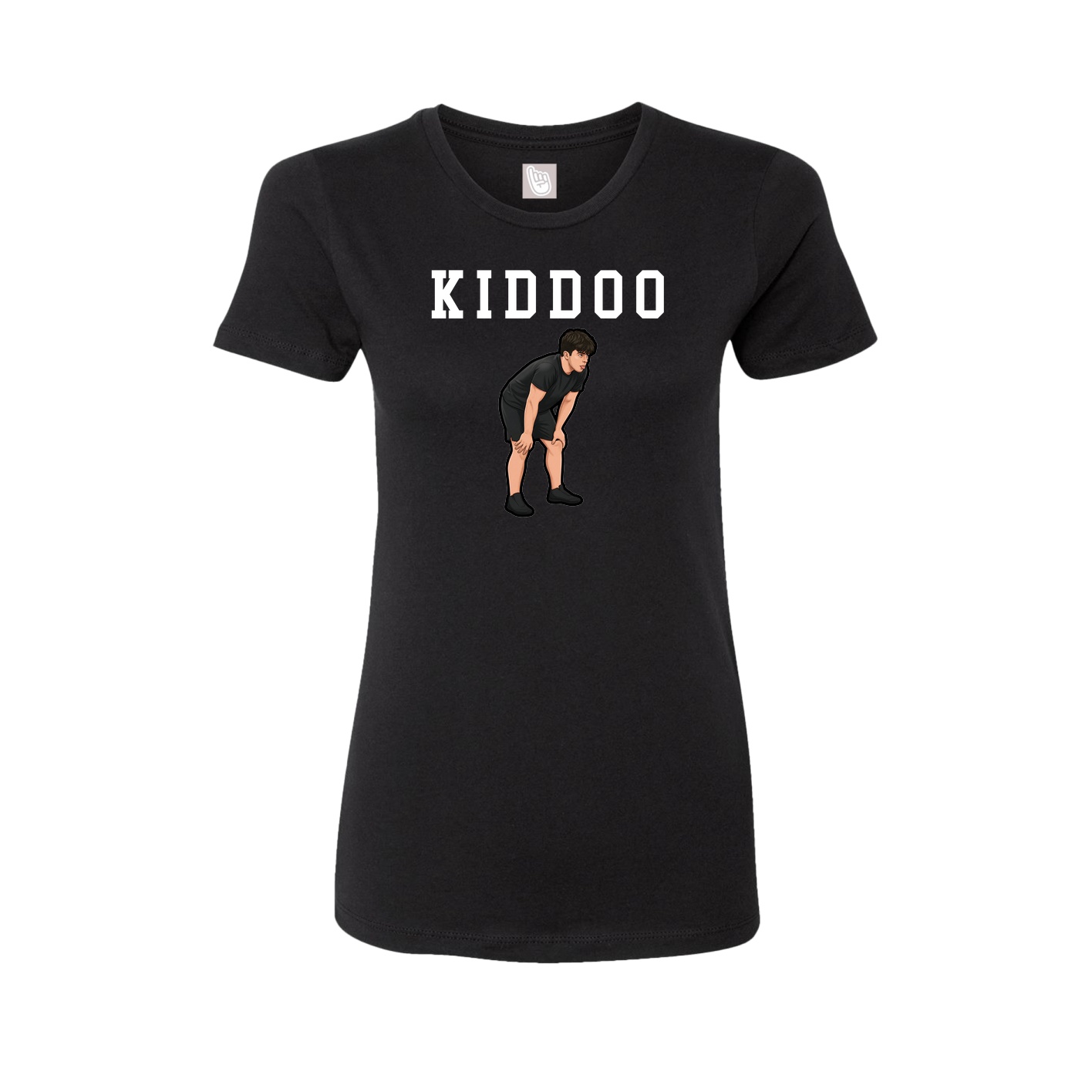 Fitted Women's Tee — Shirsey in Black