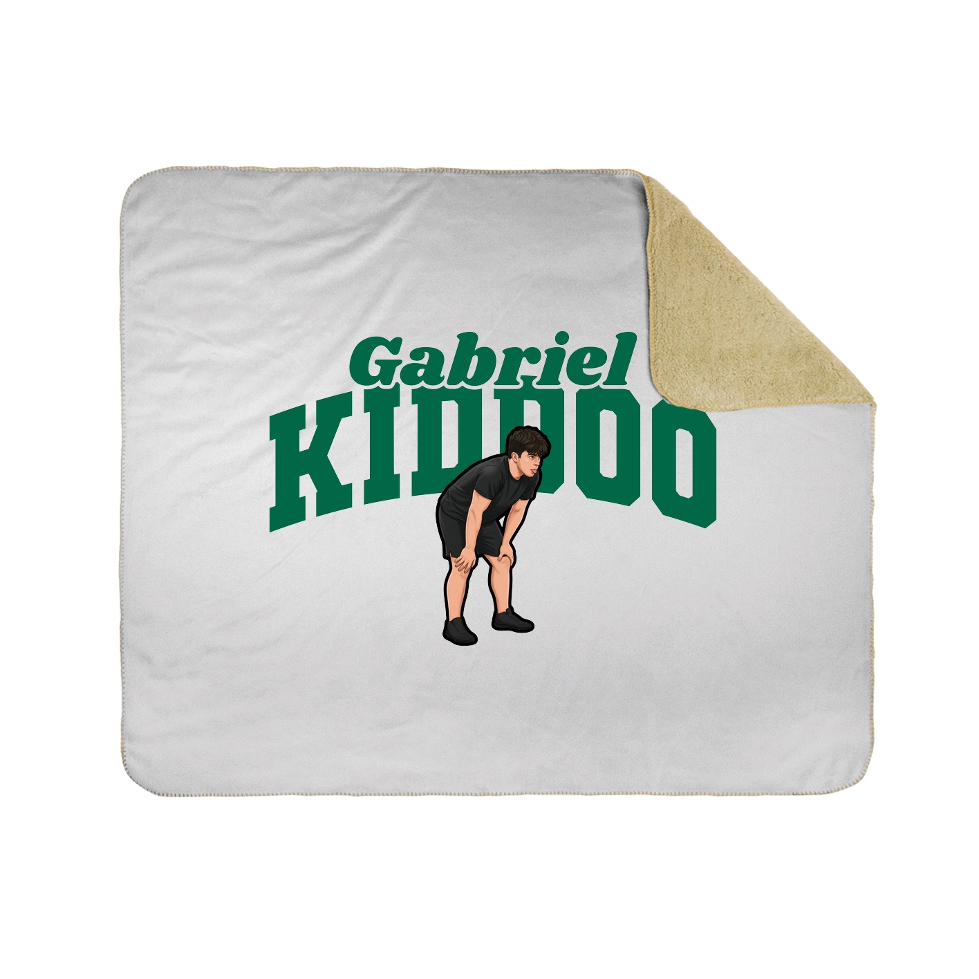 Throw Blanket — Signature Arch in White