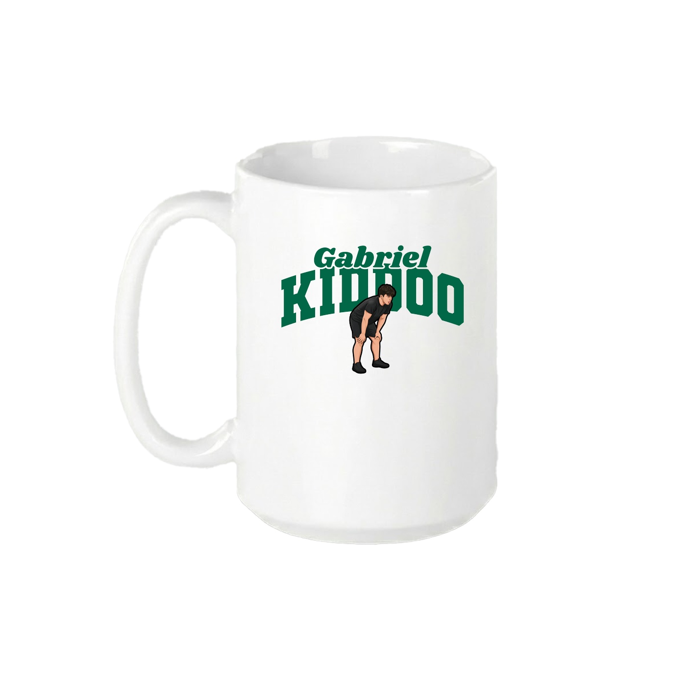 15oz Coffee Mug — Signature Arch in White