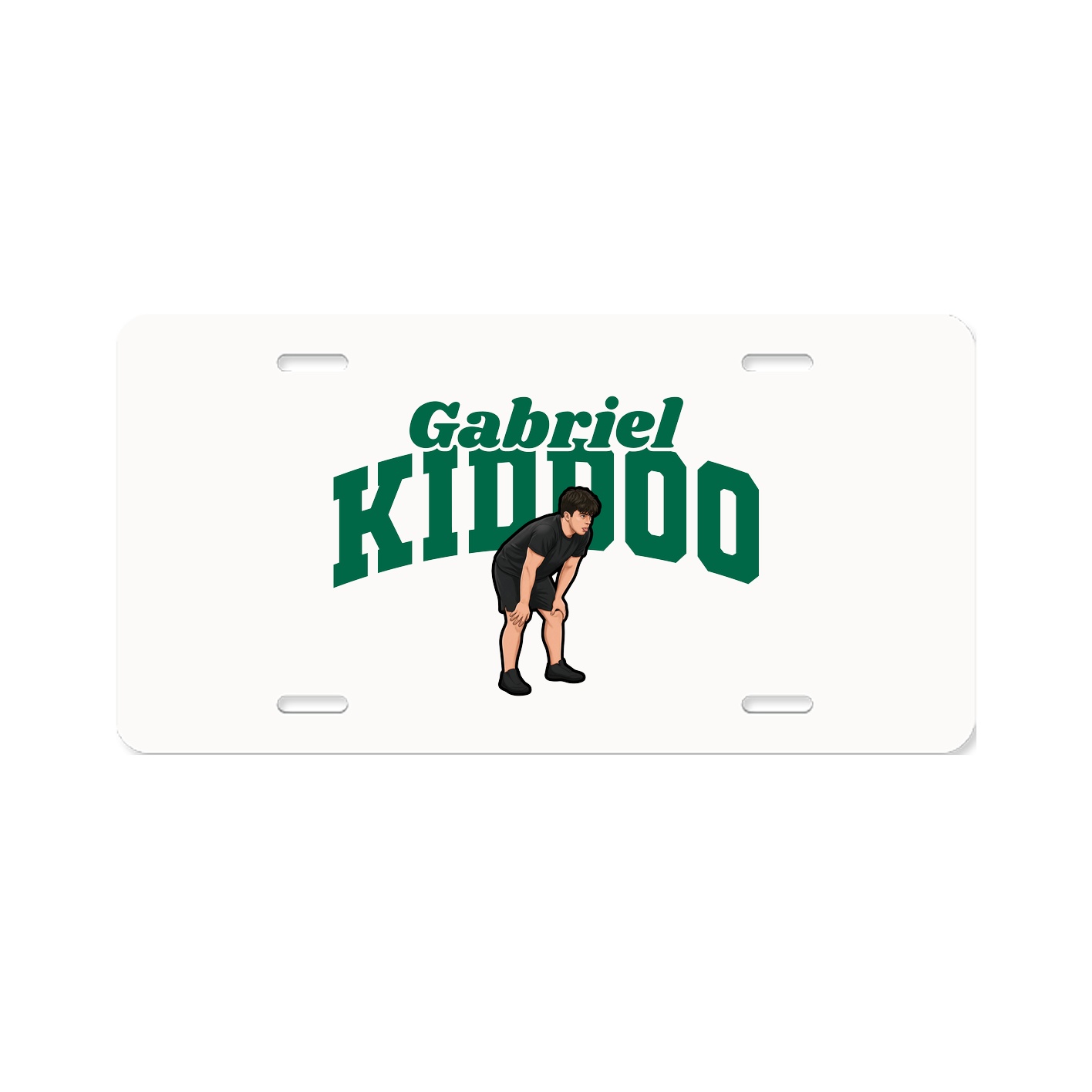 License Plate — Signature Arch in Classic